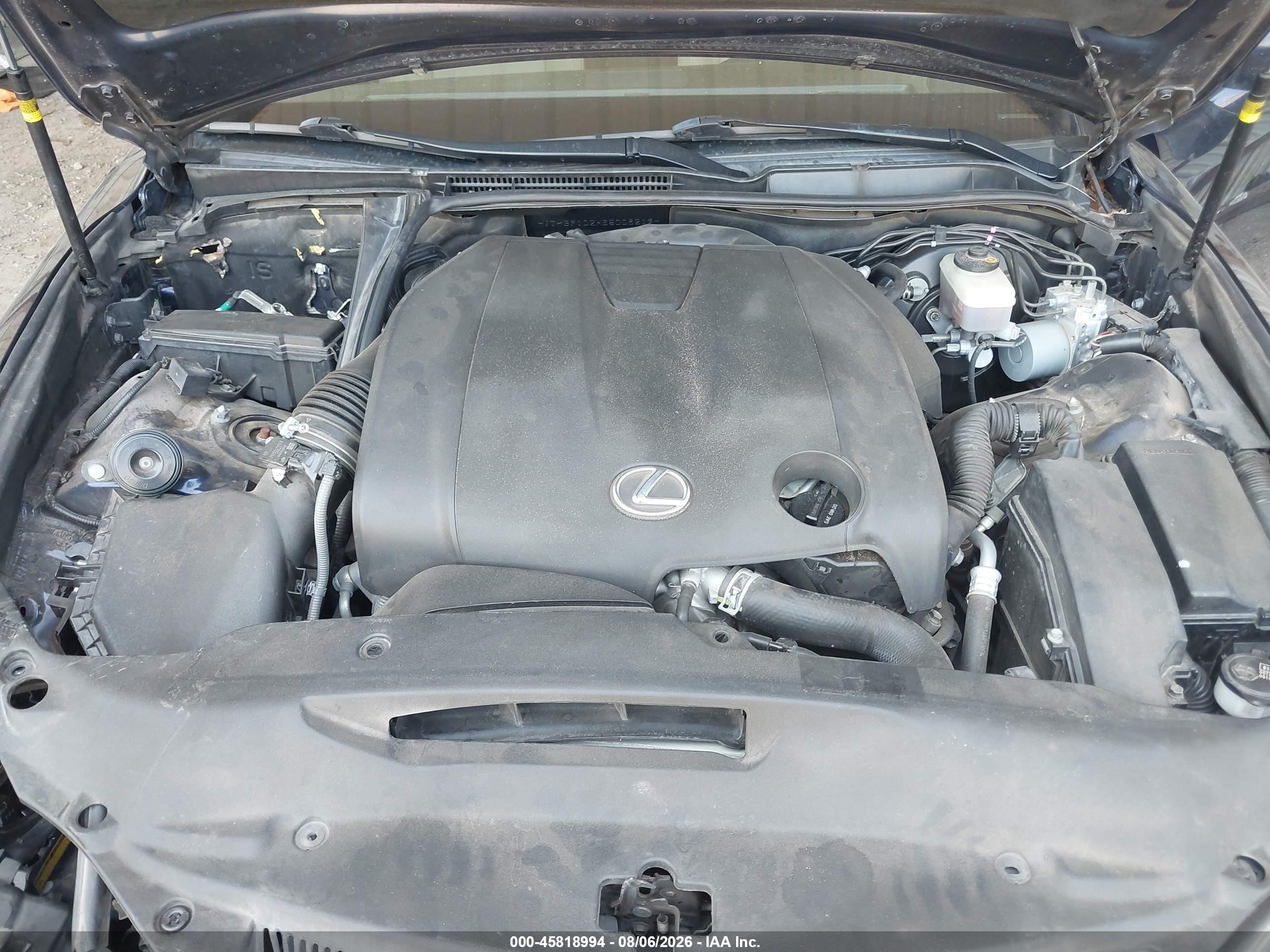 2014 Lexus Is 250   Dark Blue vin: JTHBF1D2XE5008219