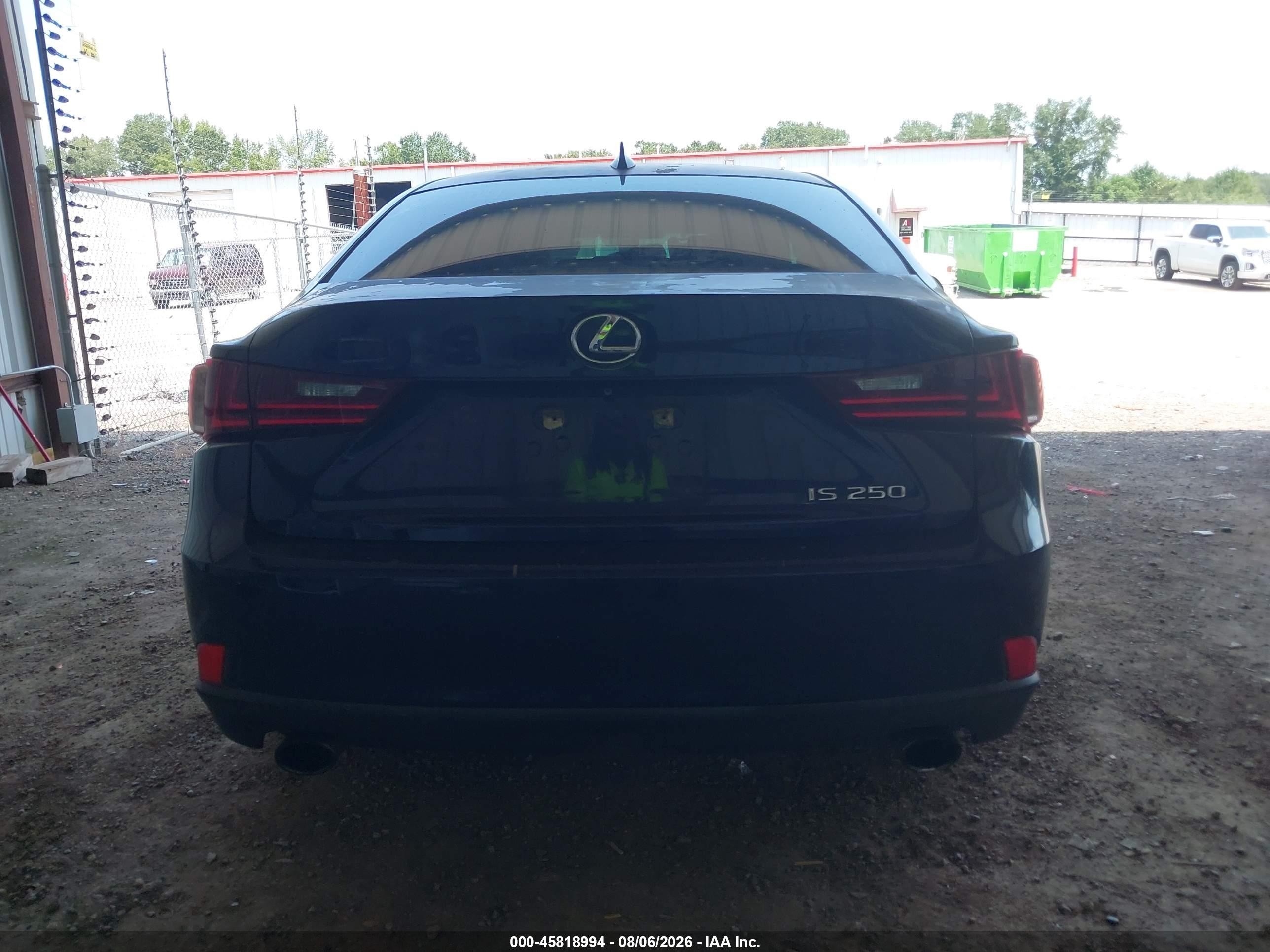 2014 Lexus Is 250   Dark Blue vin: JTHBF1D2XE5008219