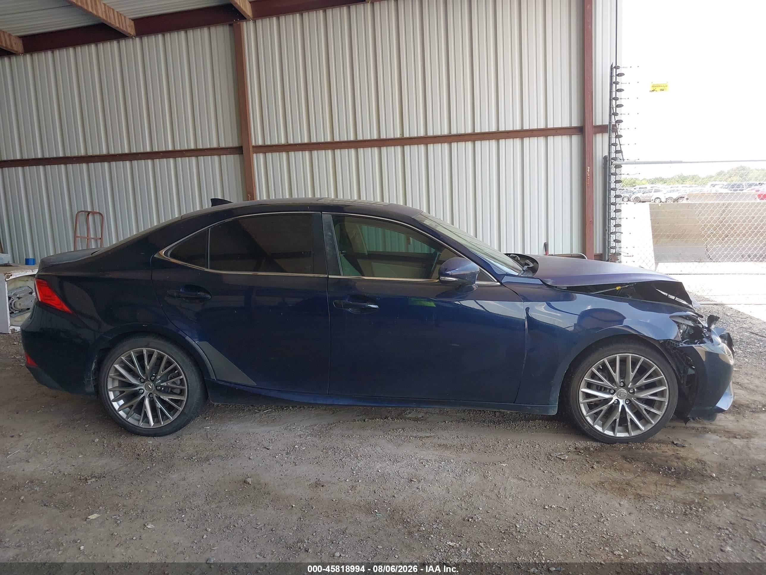 2014 Lexus Is 250   Dark Blue vin: JTHBF1D2XE5008219
