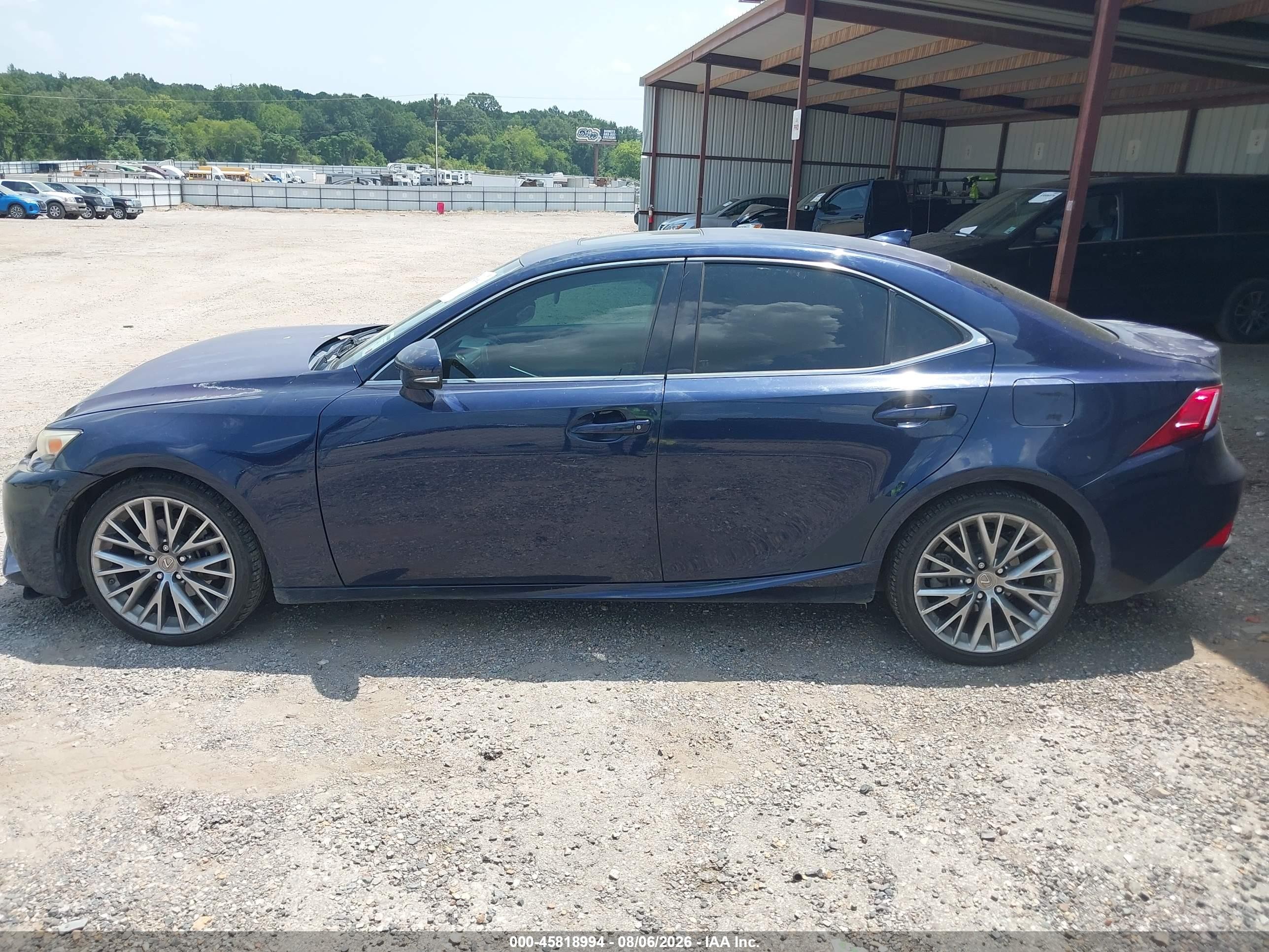 2014 Lexus Is 250   Dark Blue vin: JTHBF1D2XE5008219