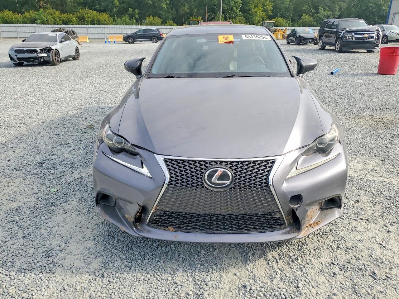 2014 Lexus Is 250 Silver vin: JTHBF1D2XE5012920