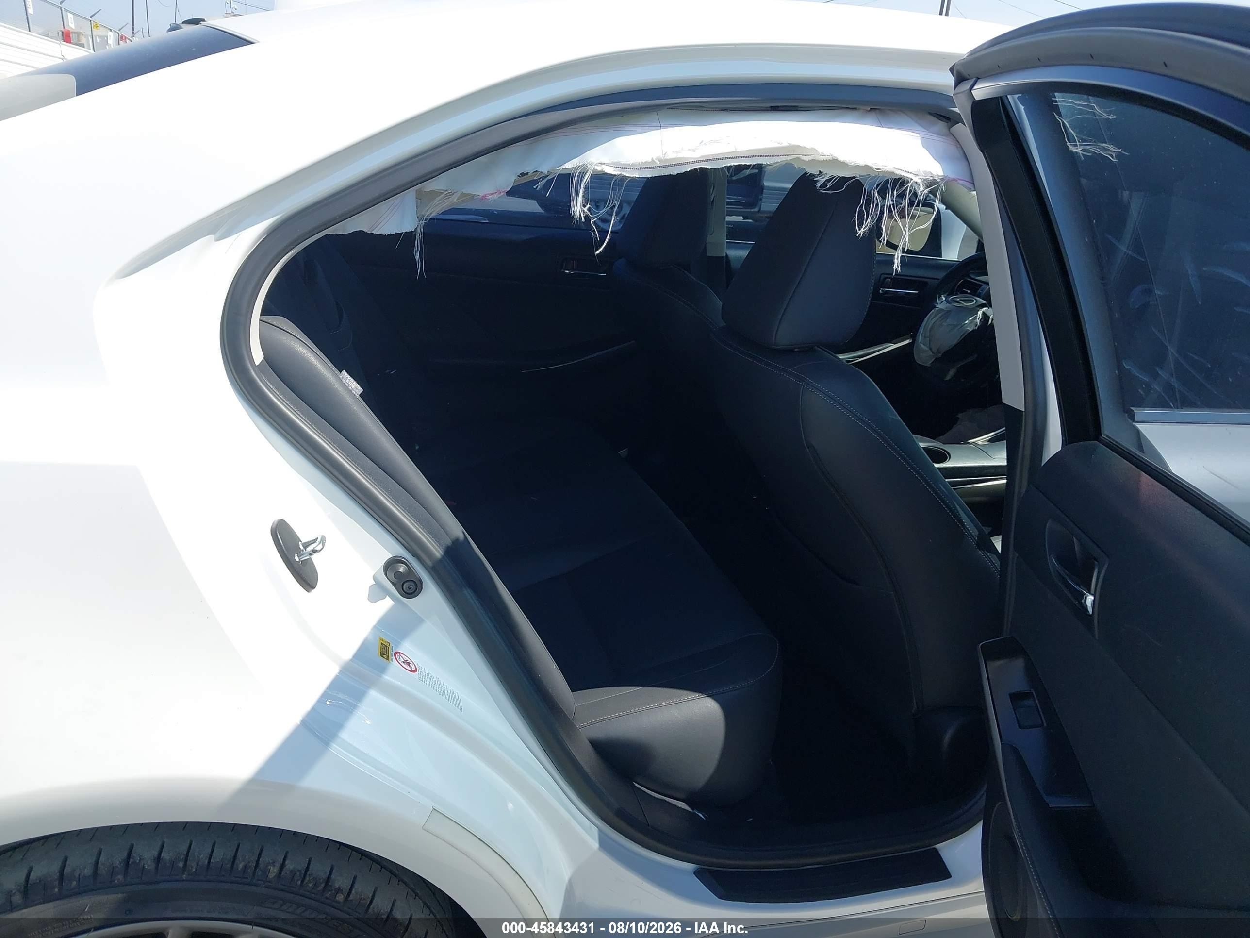 2014 Lexus Is 250   White vin: JTHBF1D2XE5022296