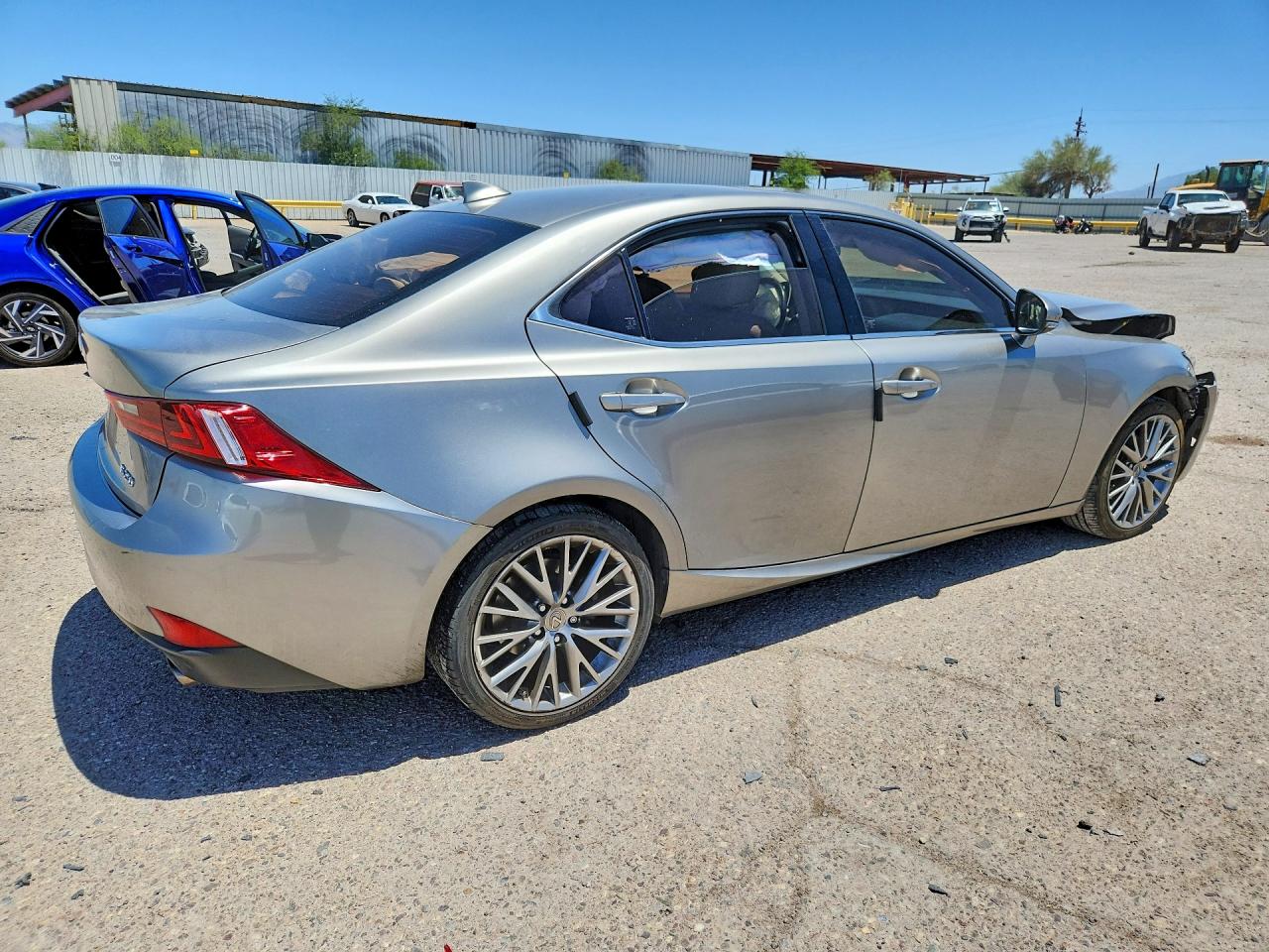 2014 Lexus Is 250 Silver vin: JTHBF1D2XE5026591