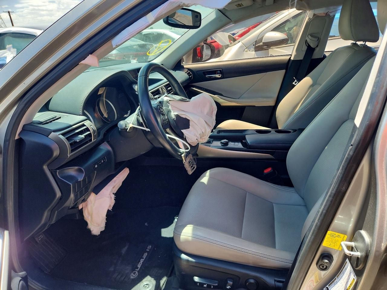 2014 Lexus Is 250 Silver vin: JTHBF1D2XE5026591