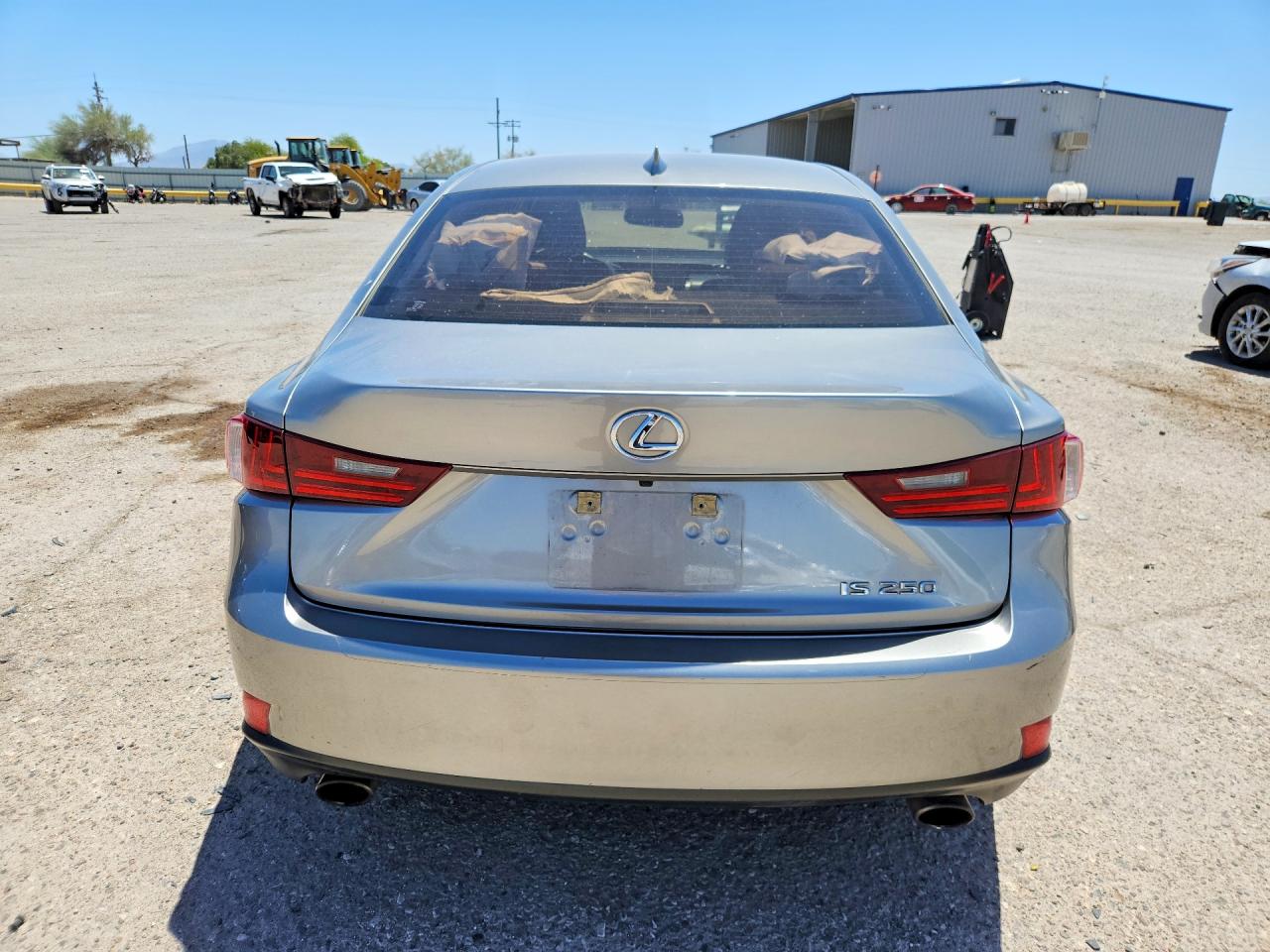 2014 Lexus Is 250 Silver vin: JTHBF1D2XE5026591
