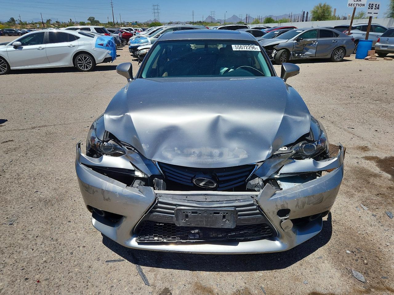 2014 Lexus Is 250 Silver vin: JTHBF1D2XE5026591