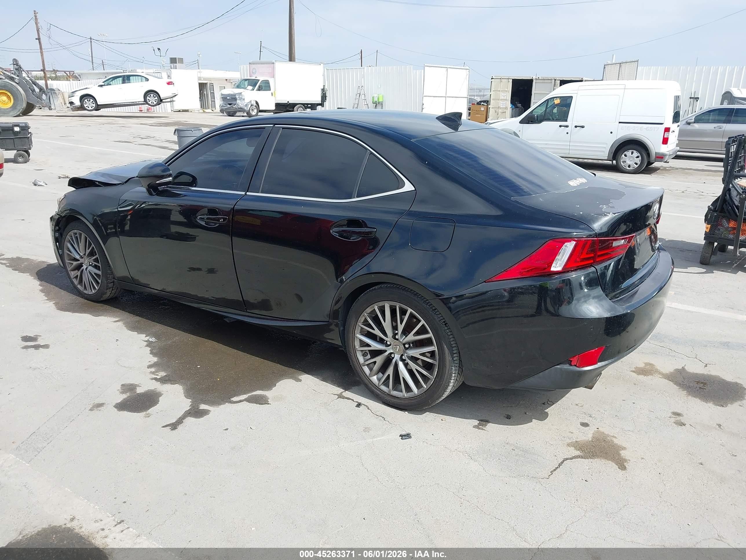 2014 Lexus Is 250   Black vin: JTHBF1D2XE5027448