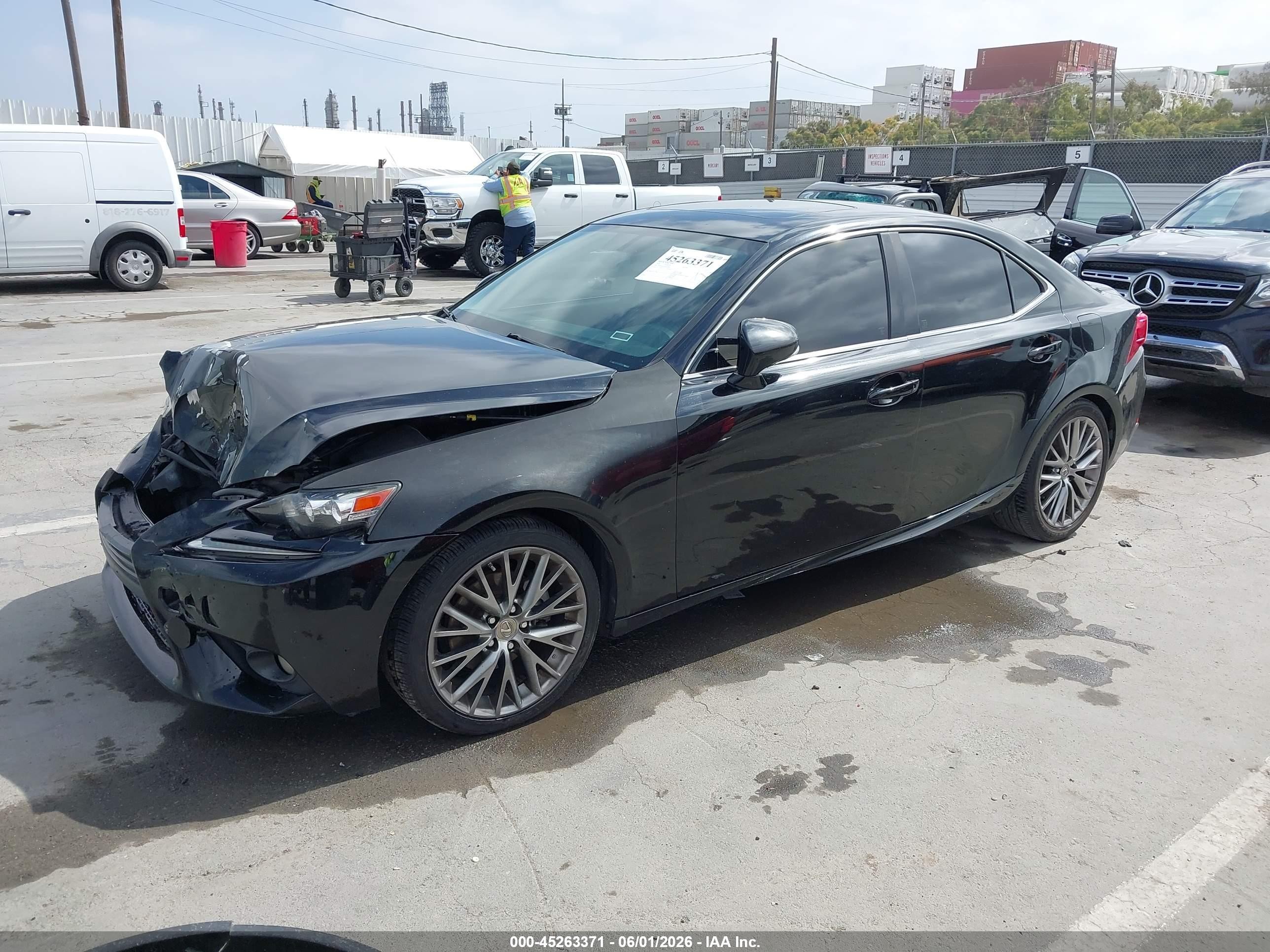 2014 Lexus Is 250   Black vin: JTHBF1D2XE5027448