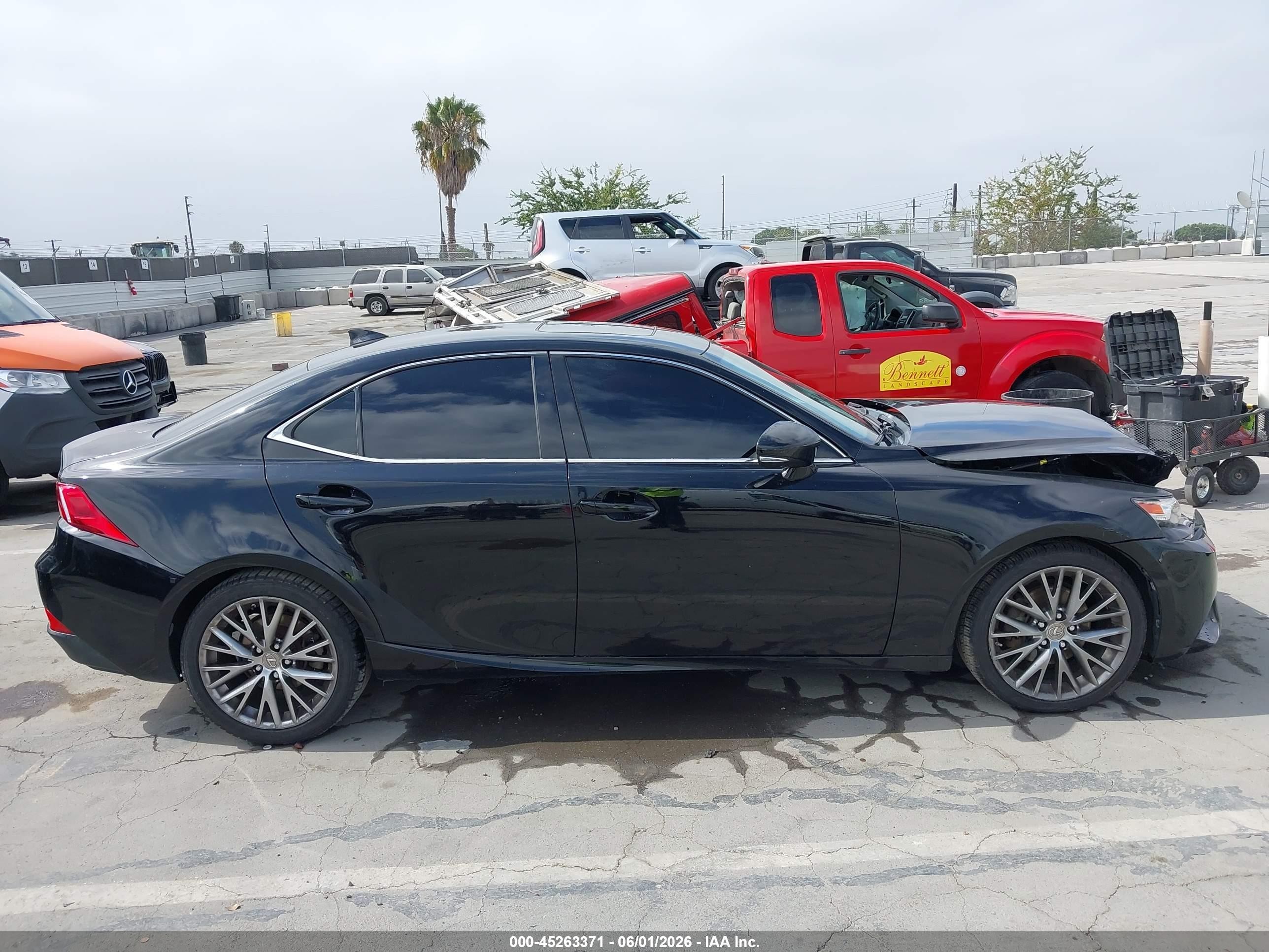 2014 Lexus Is 250   Black vin: JTHBF1D2XE5027448