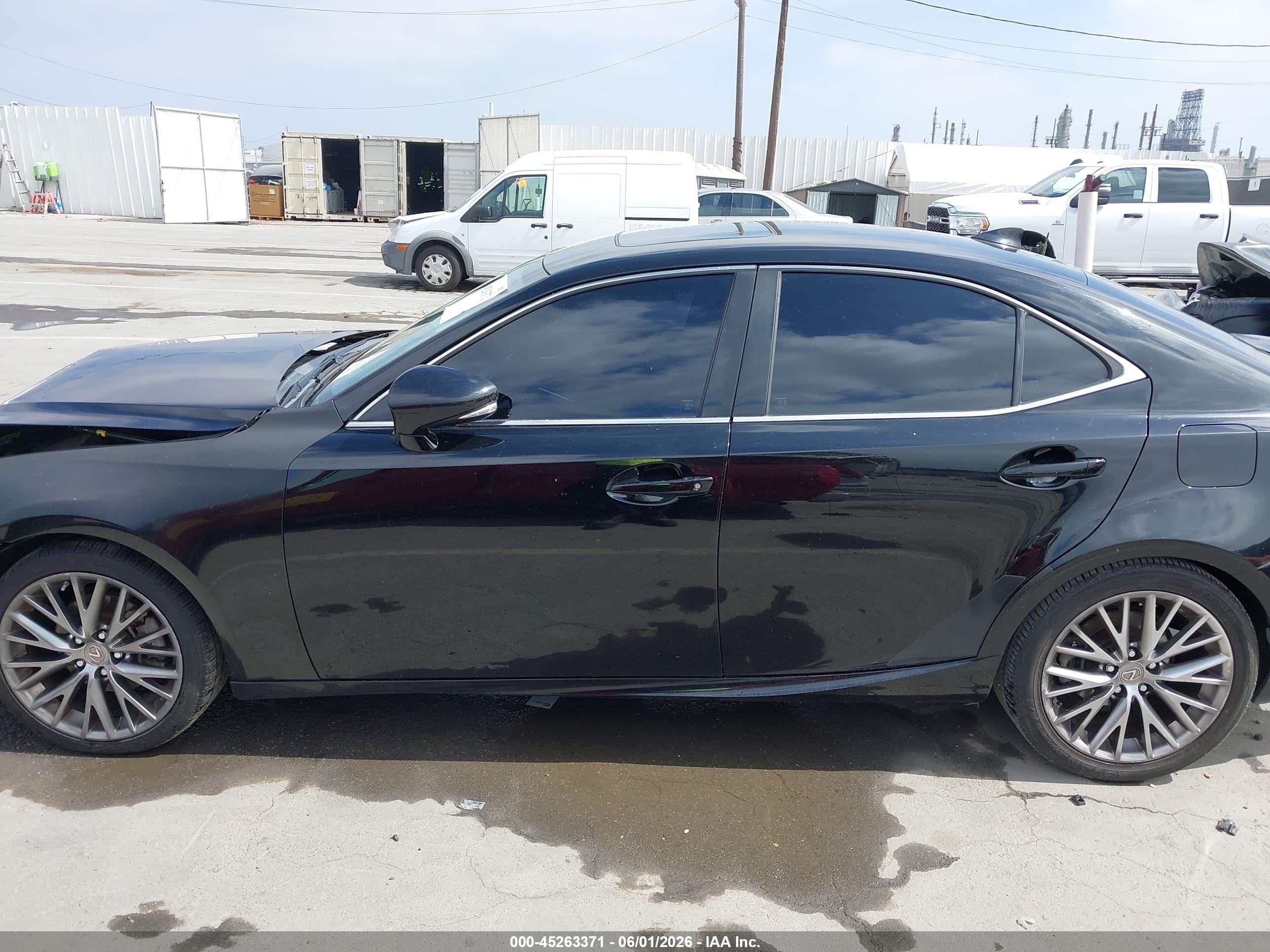 2014 Lexus Is 250   Black vin: JTHBF1D2XE5027448