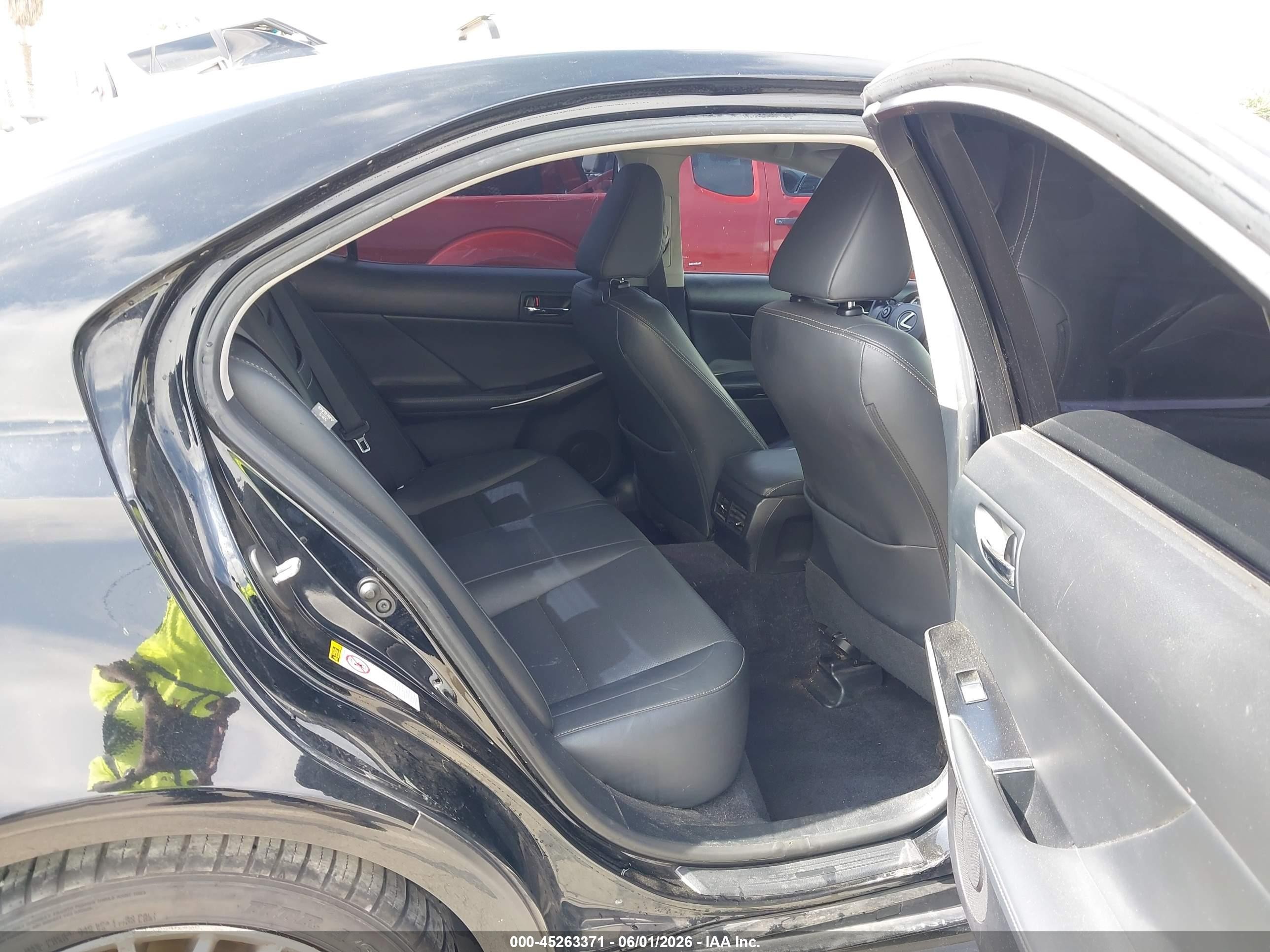 2014 Lexus Is 250   Black vin: JTHBF1D2XE5027448