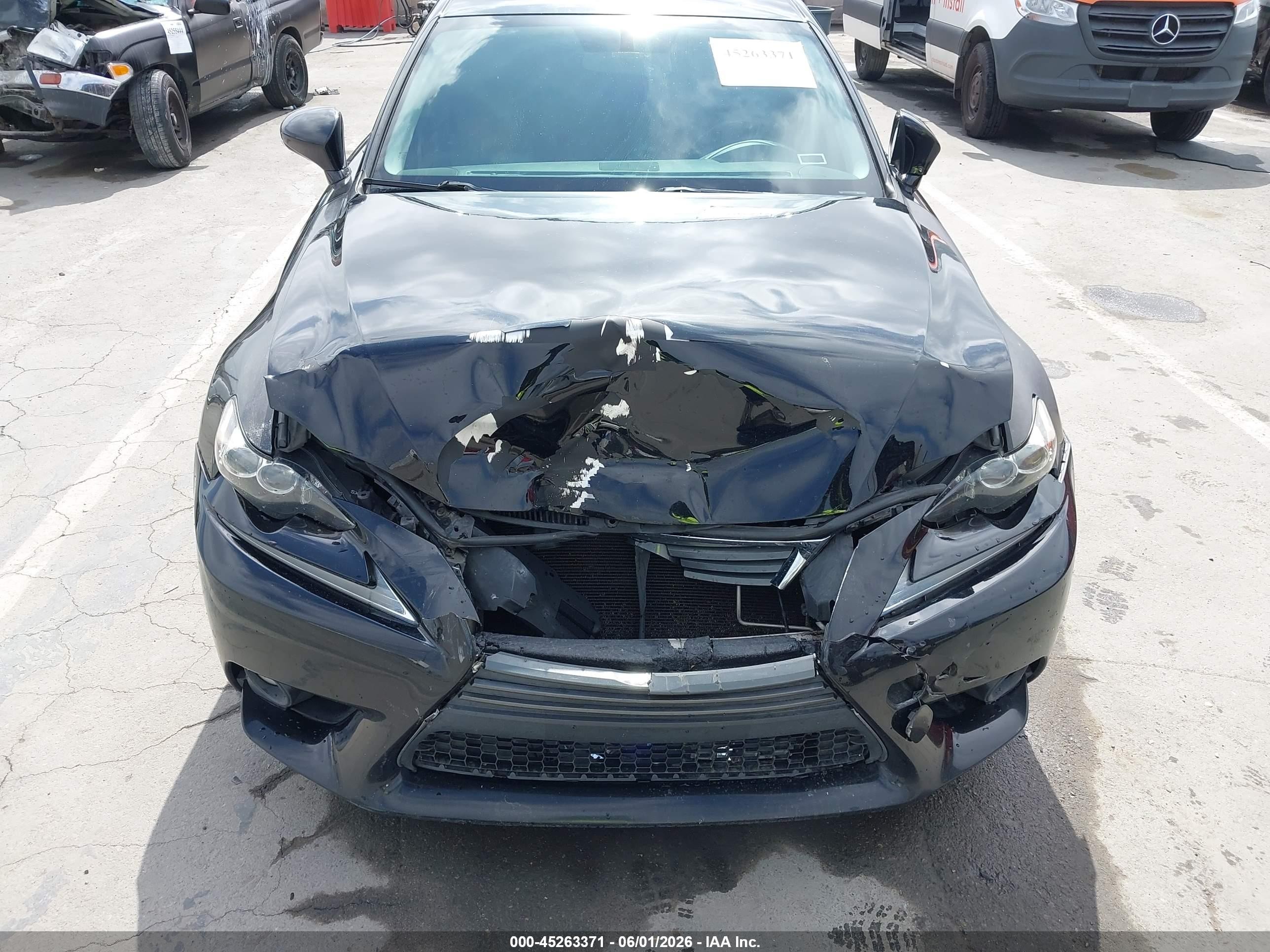 2014 Lexus Is 250   Black vin: JTHBF1D2XE5027448