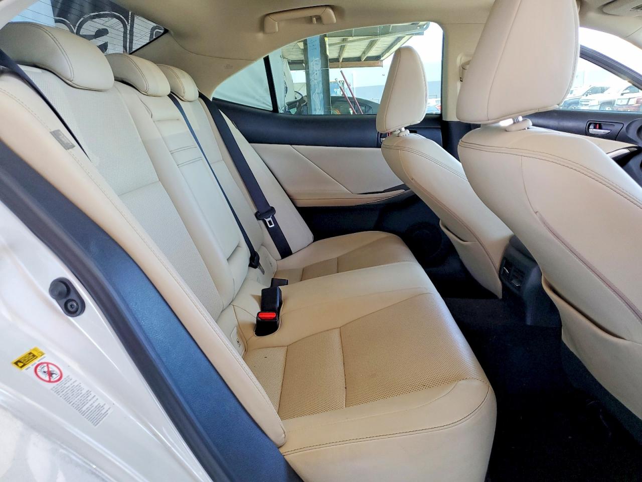 2014 Lexus Is 250 White vin: JTHBF1D2XE5035453