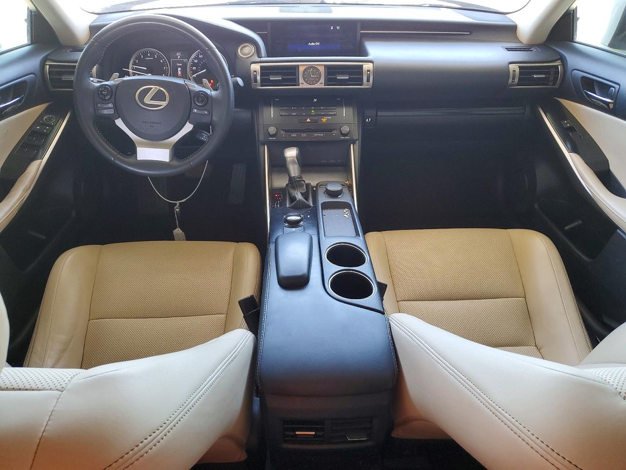 2014 Lexus Is 250 White vin: JTHBF1D2XE5035453