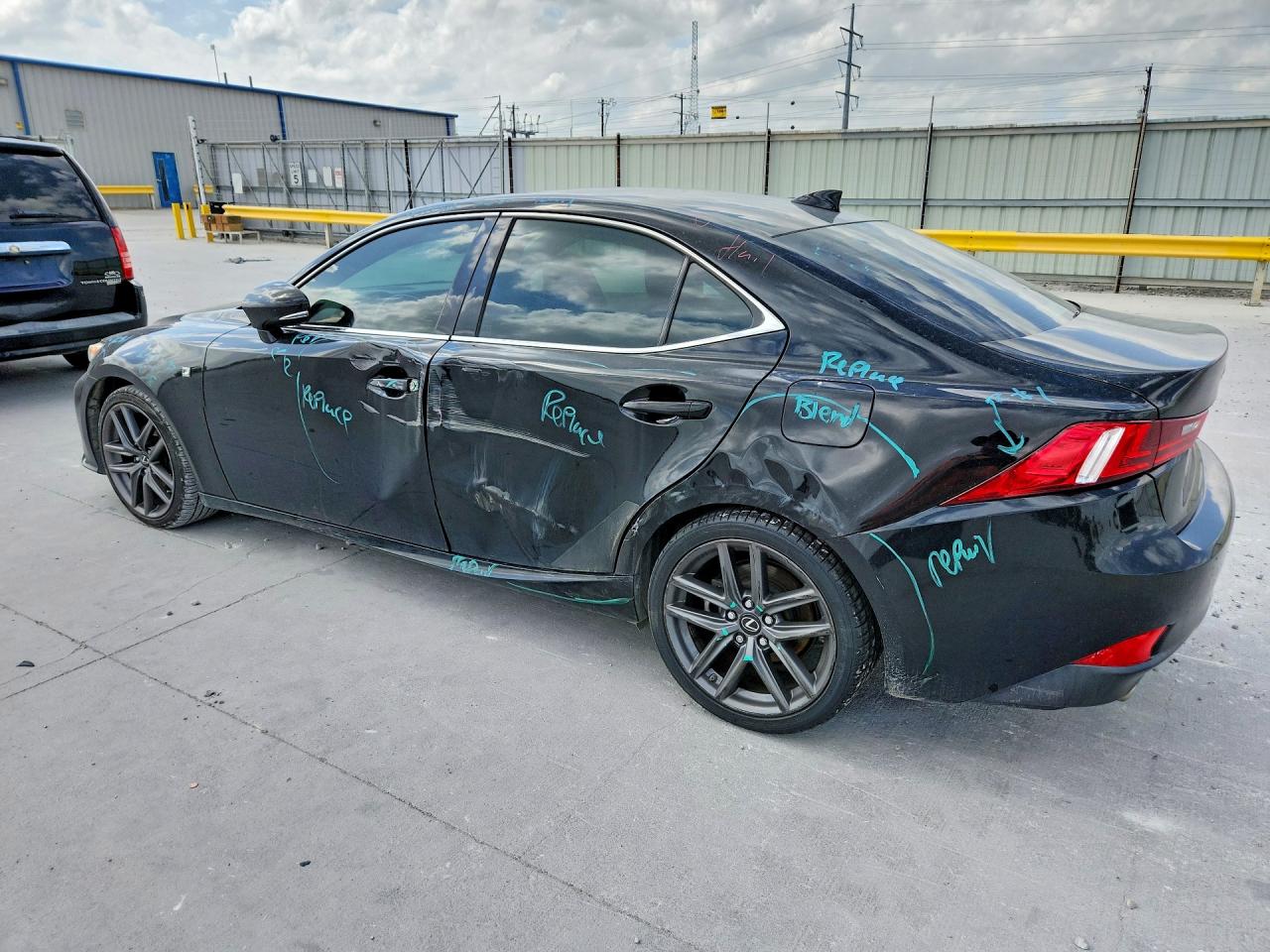 2014 Lexus Is 250 Black vin: JTHBF1D2XE5036246