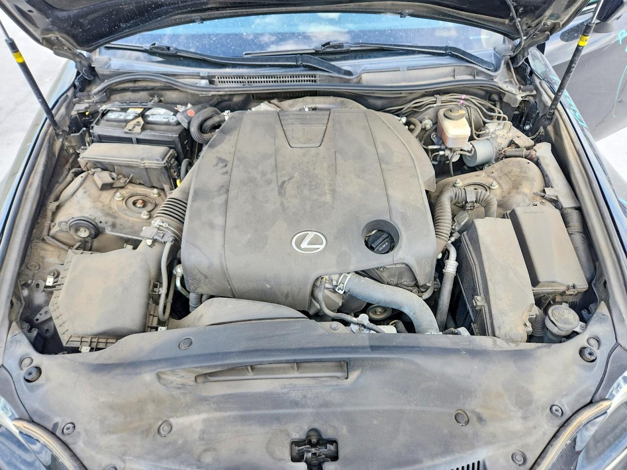 2014 Lexus Is 250 Black vin: JTHBF1D2XE5036246