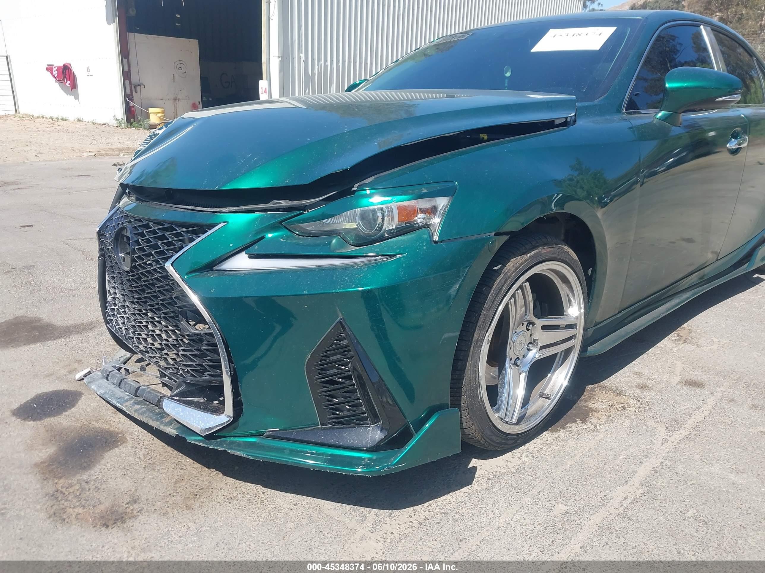 2014 Lexus Is 250 Green vin: JTHBF1D2XE5037901