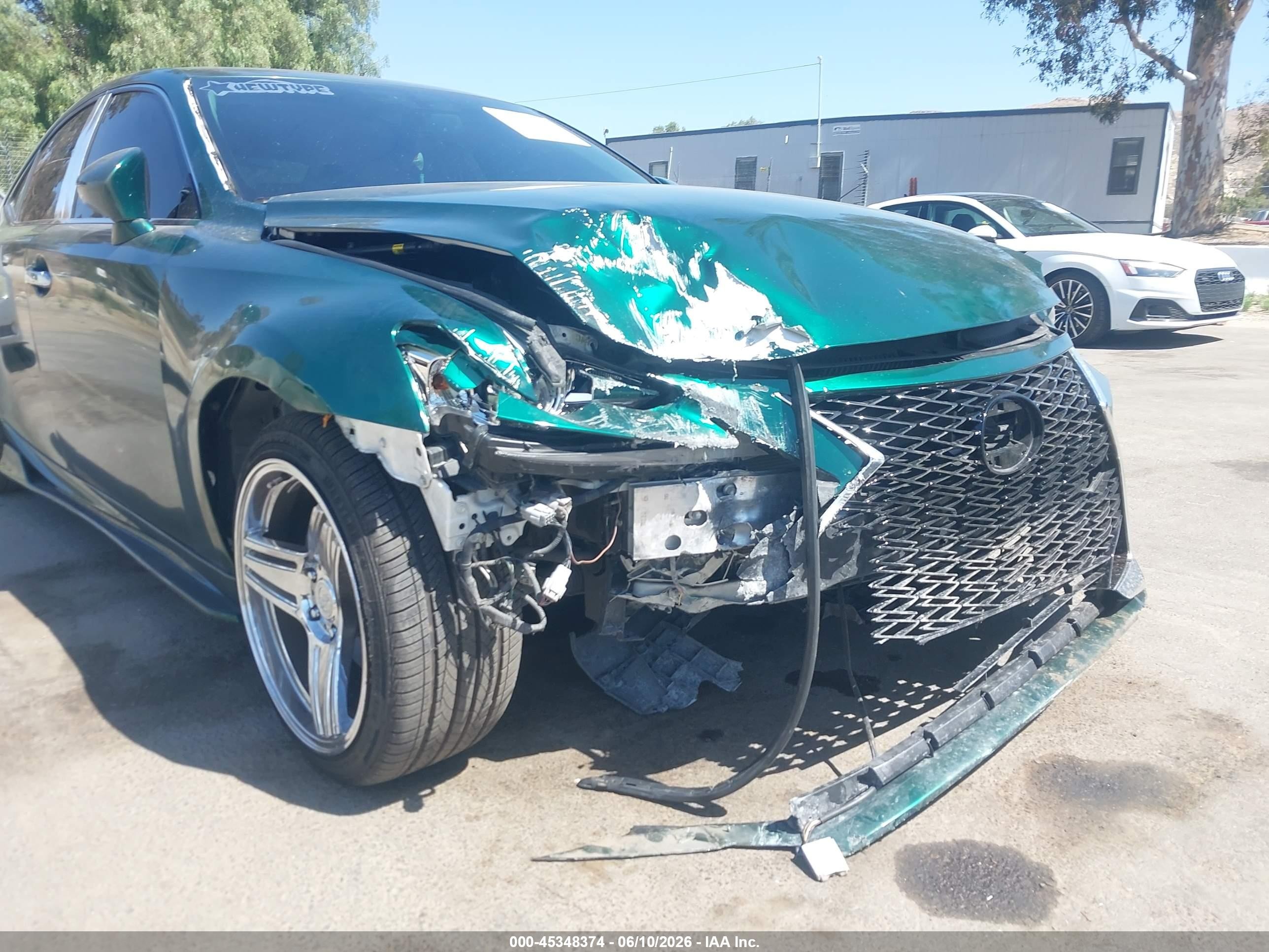 2014 Lexus Is 250 Green vin: JTHBF1D2XE5037901