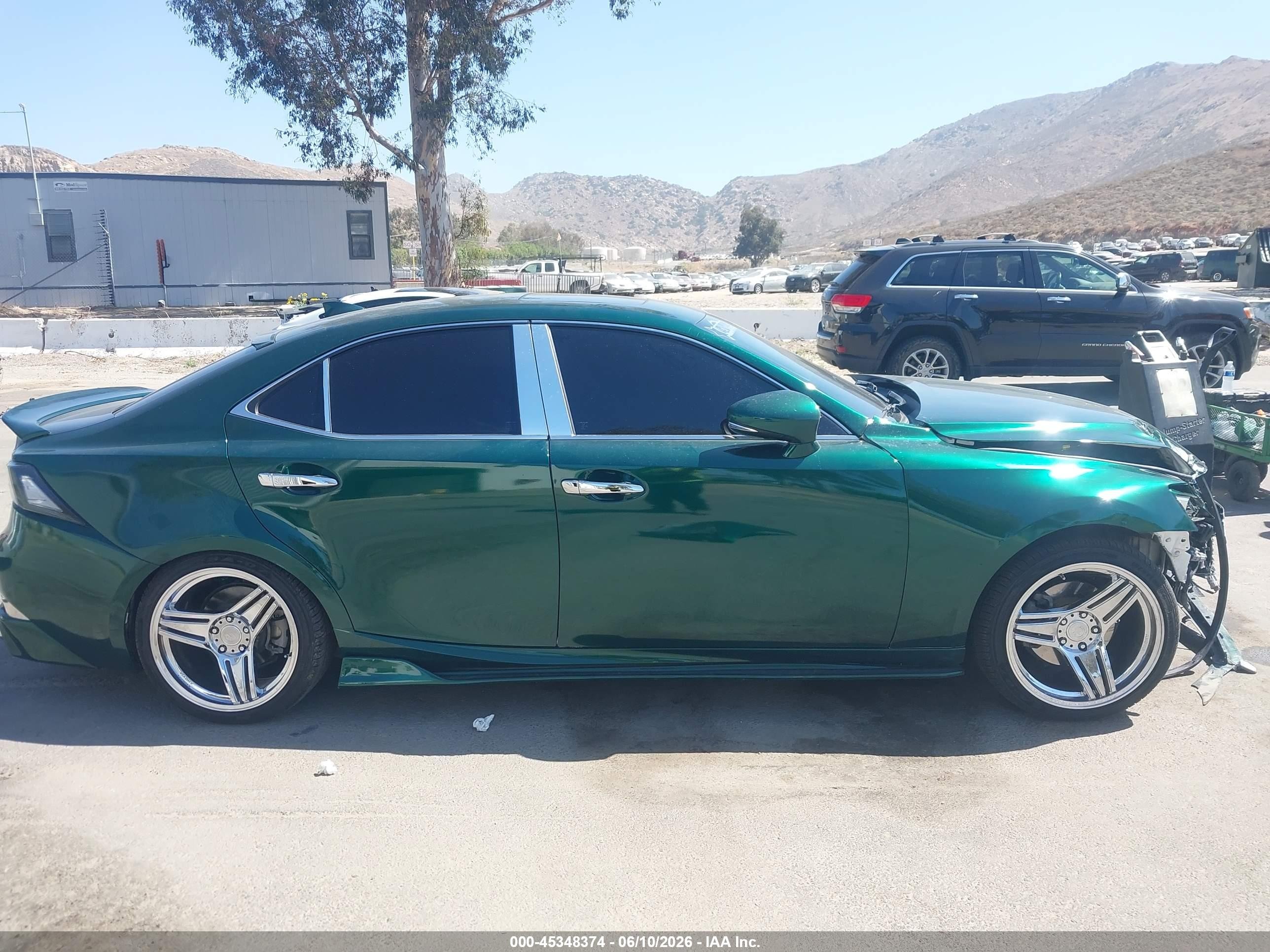 2014 Lexus Is 250 Green vin: JTHBF1D2XE5037901