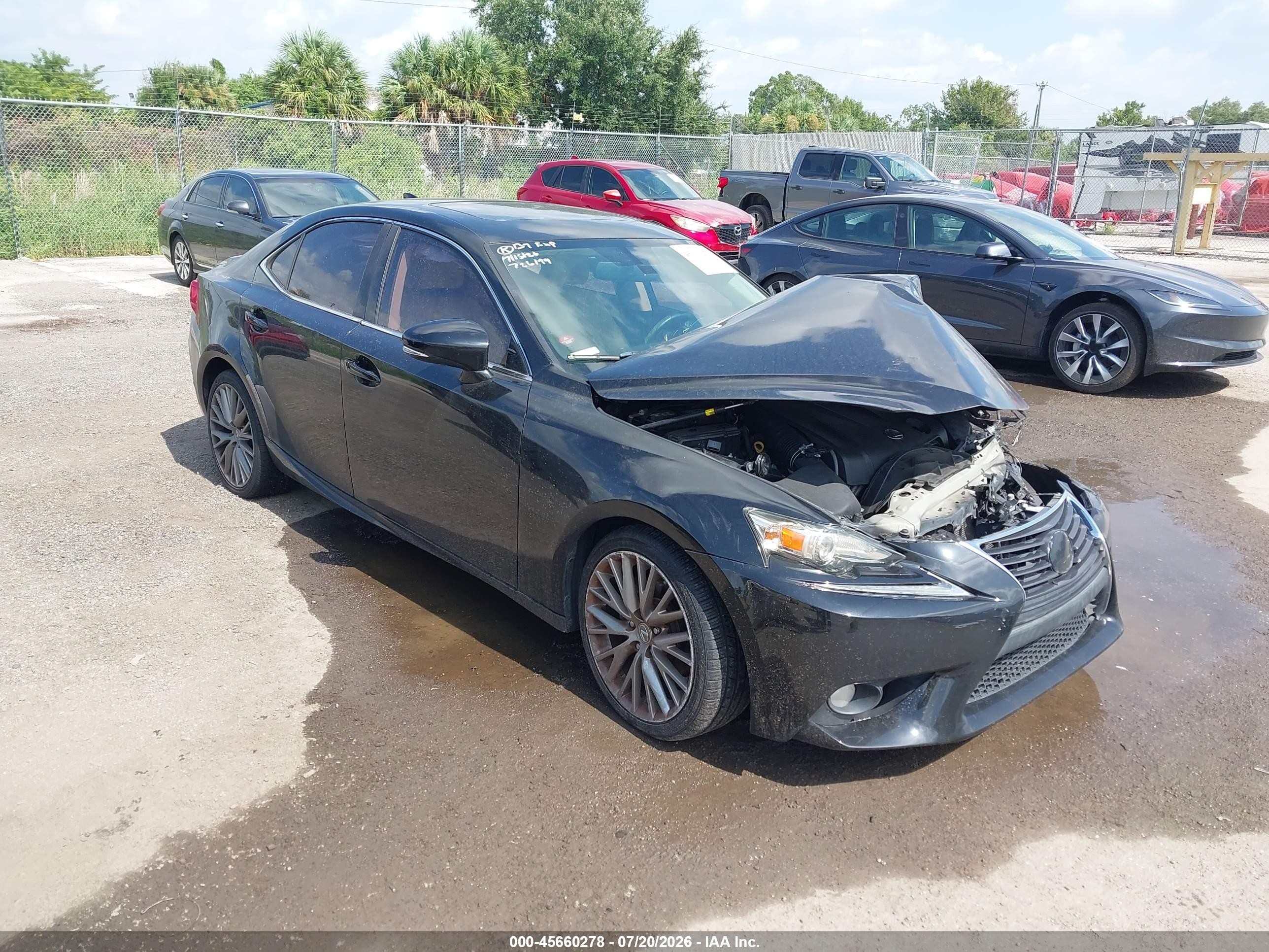2014 Lexus Is 250 Black vin: JTHBF1D2XE5042760