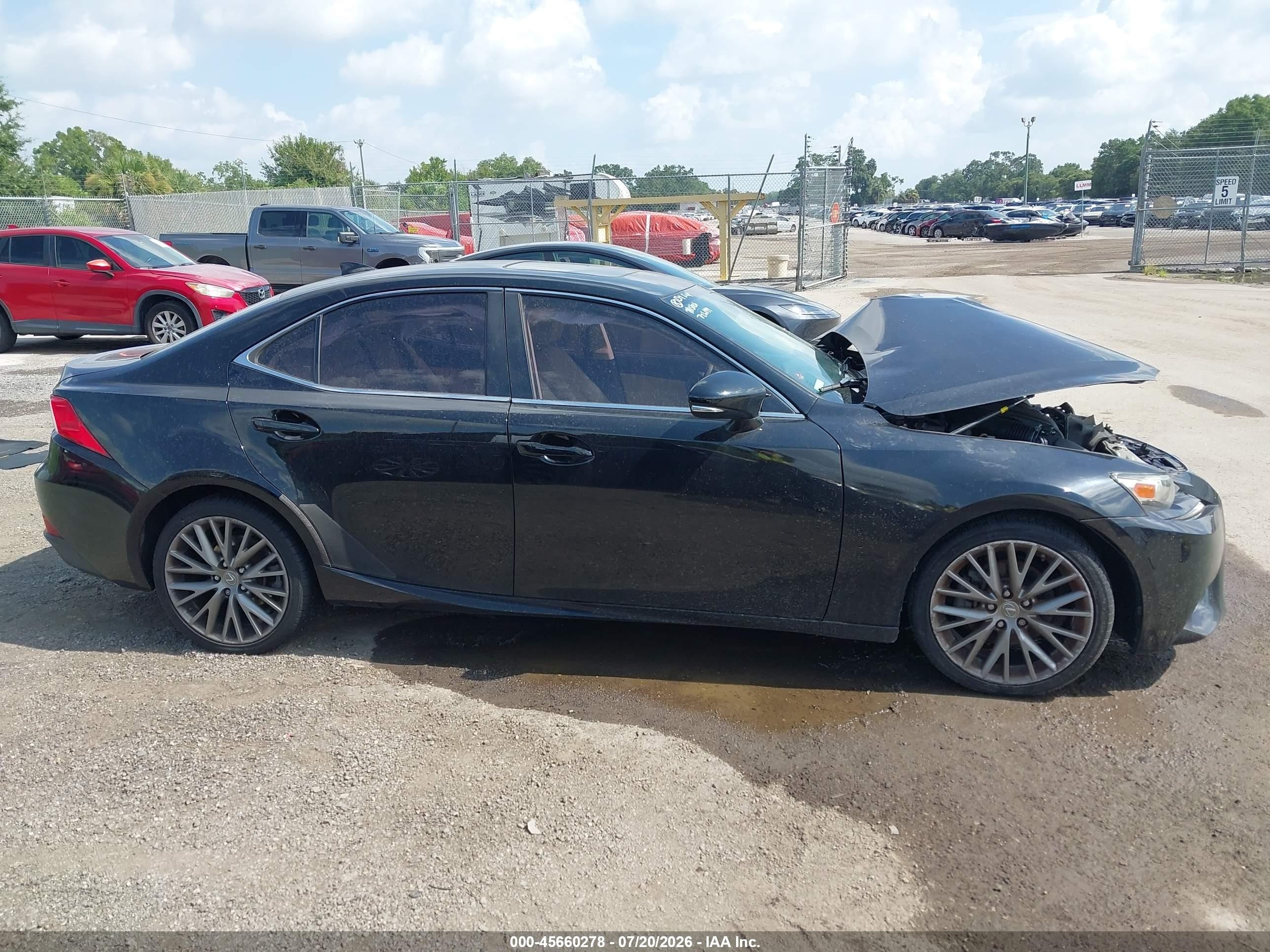 2014 Lexus Is 250 Black vin: JTHBF1D2XE5042760
