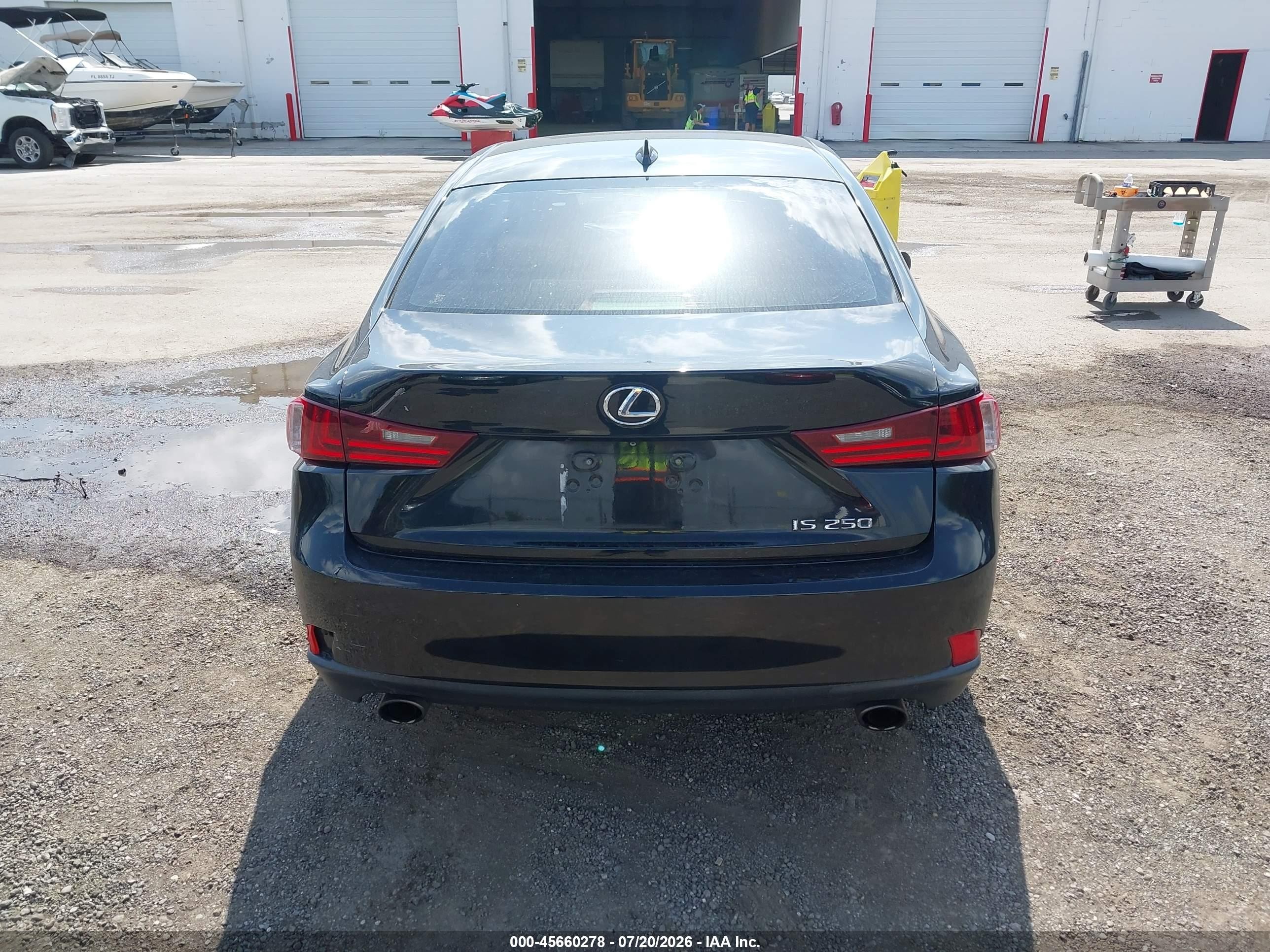 2014 Lexus Is 250 Black vin: JTHBF1D2XE5042760