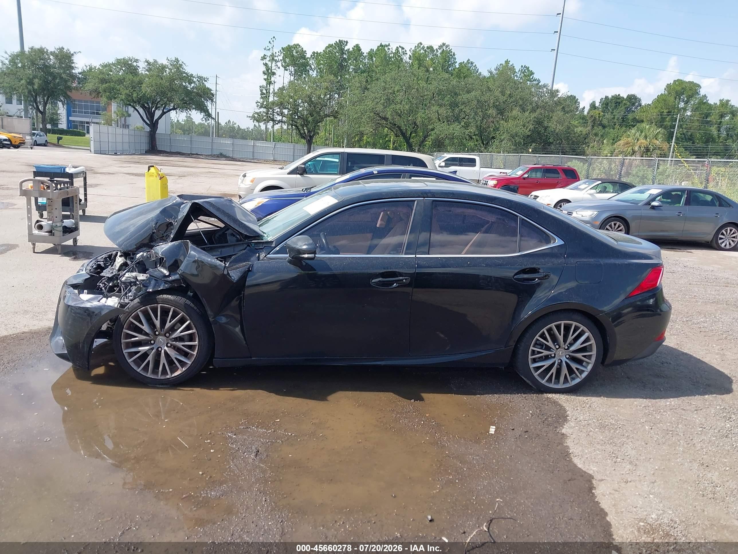 2014 Lexus Is 250 Black vin: JTHBF1D2XE5042760