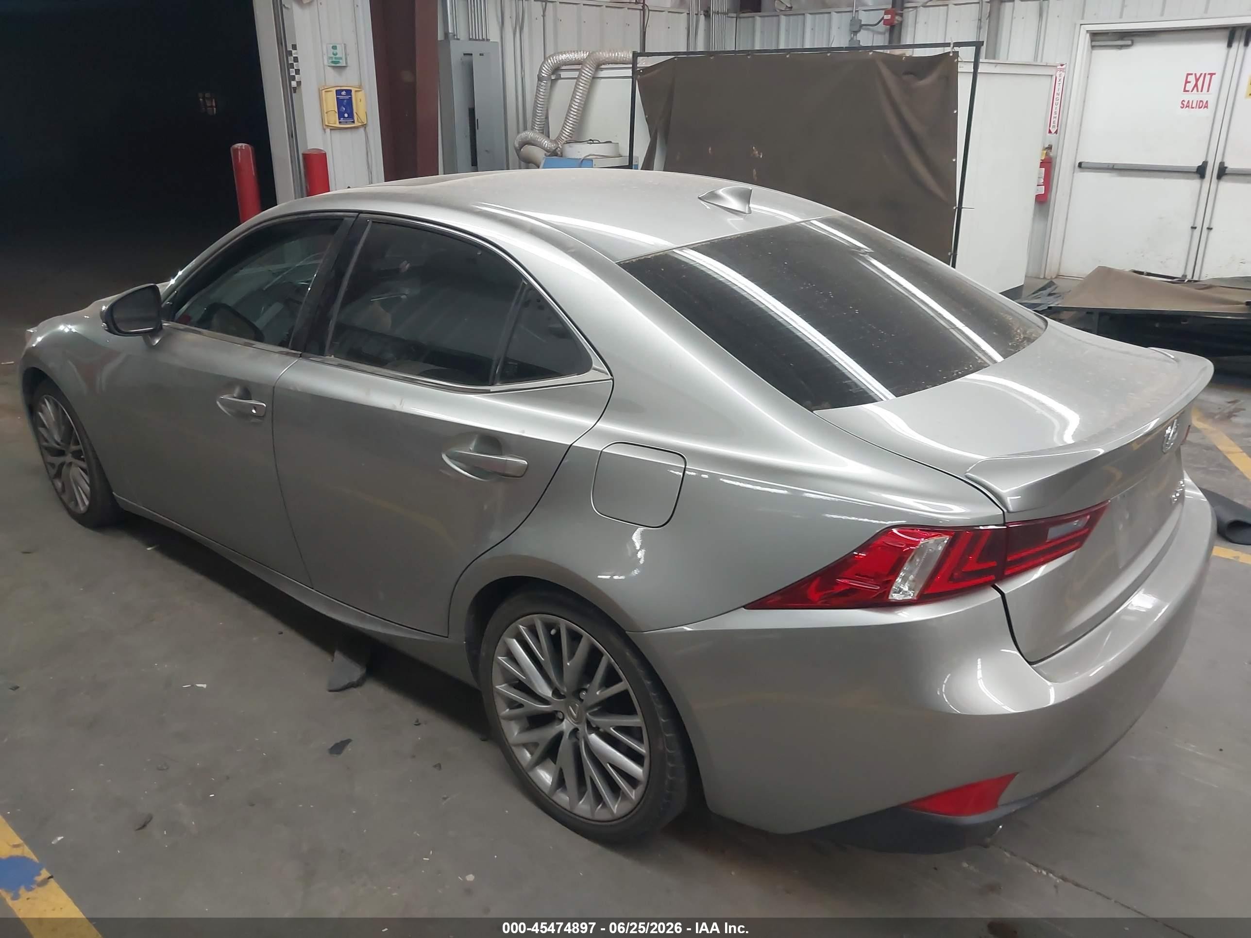 2015 Lexus Is 250   Gray vin: JTHBF1D2XF5056773