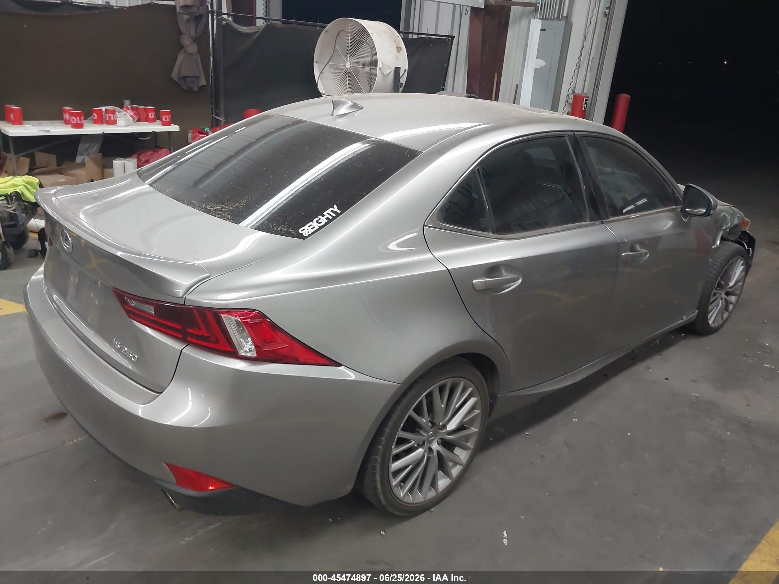 2015 Lexus Is 250   Gray vin: JTHBF1D2XF5056773