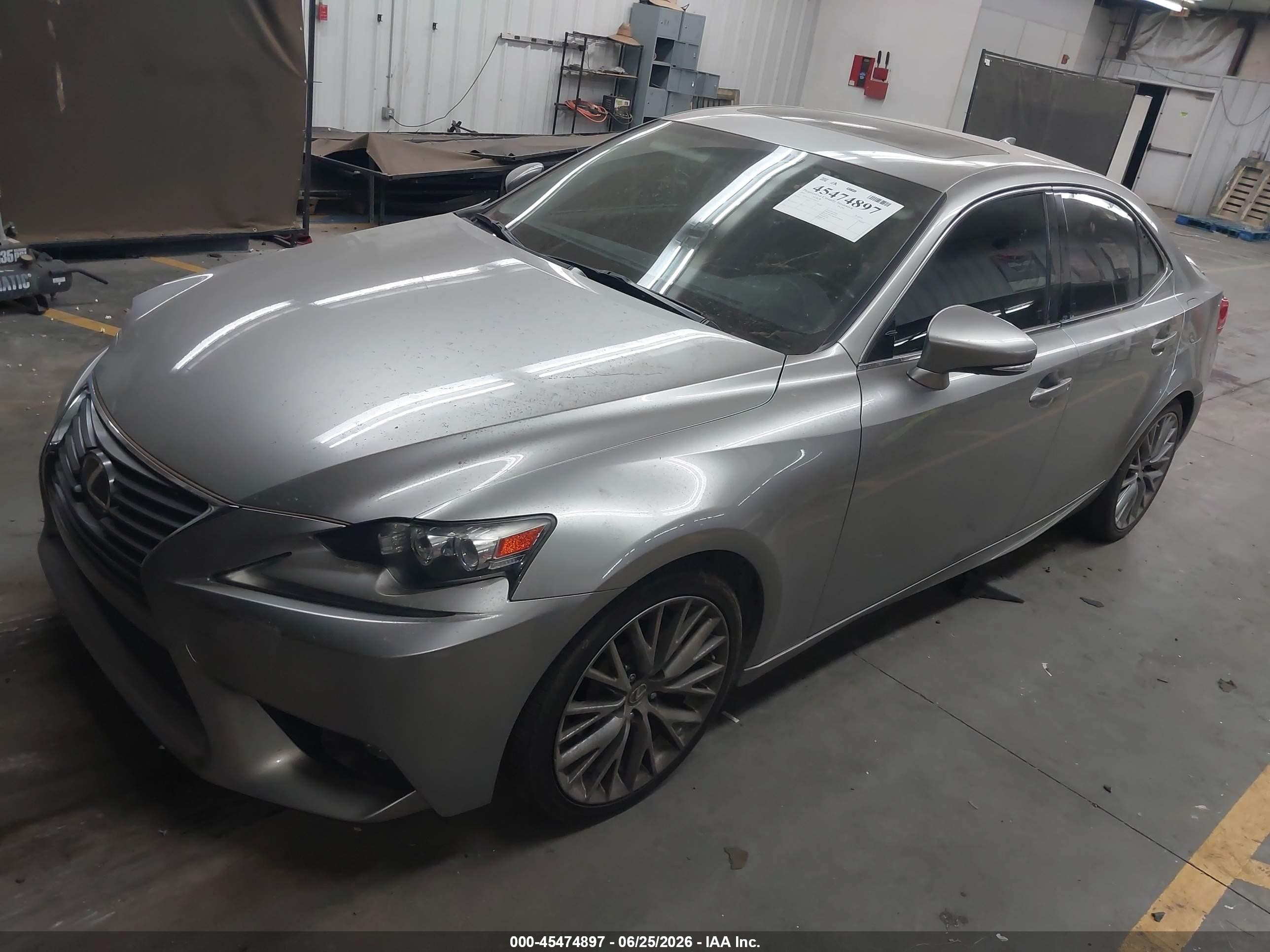 2015 Lexus Is 250   Gray vin: JTHBF1D2XF5056773