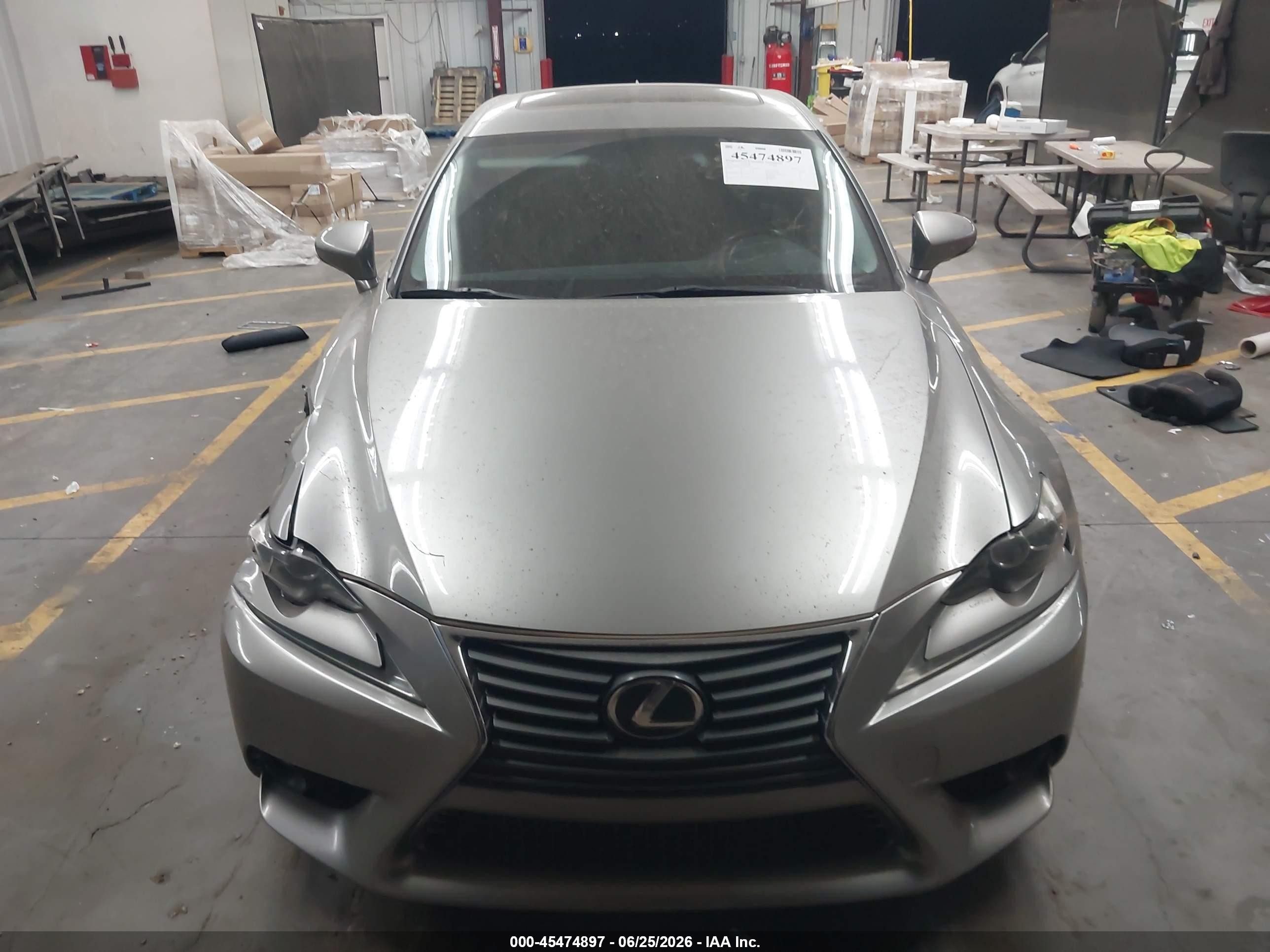 2015 Lexus Is 250   Gray vin: JTHBF1D2XF5056773