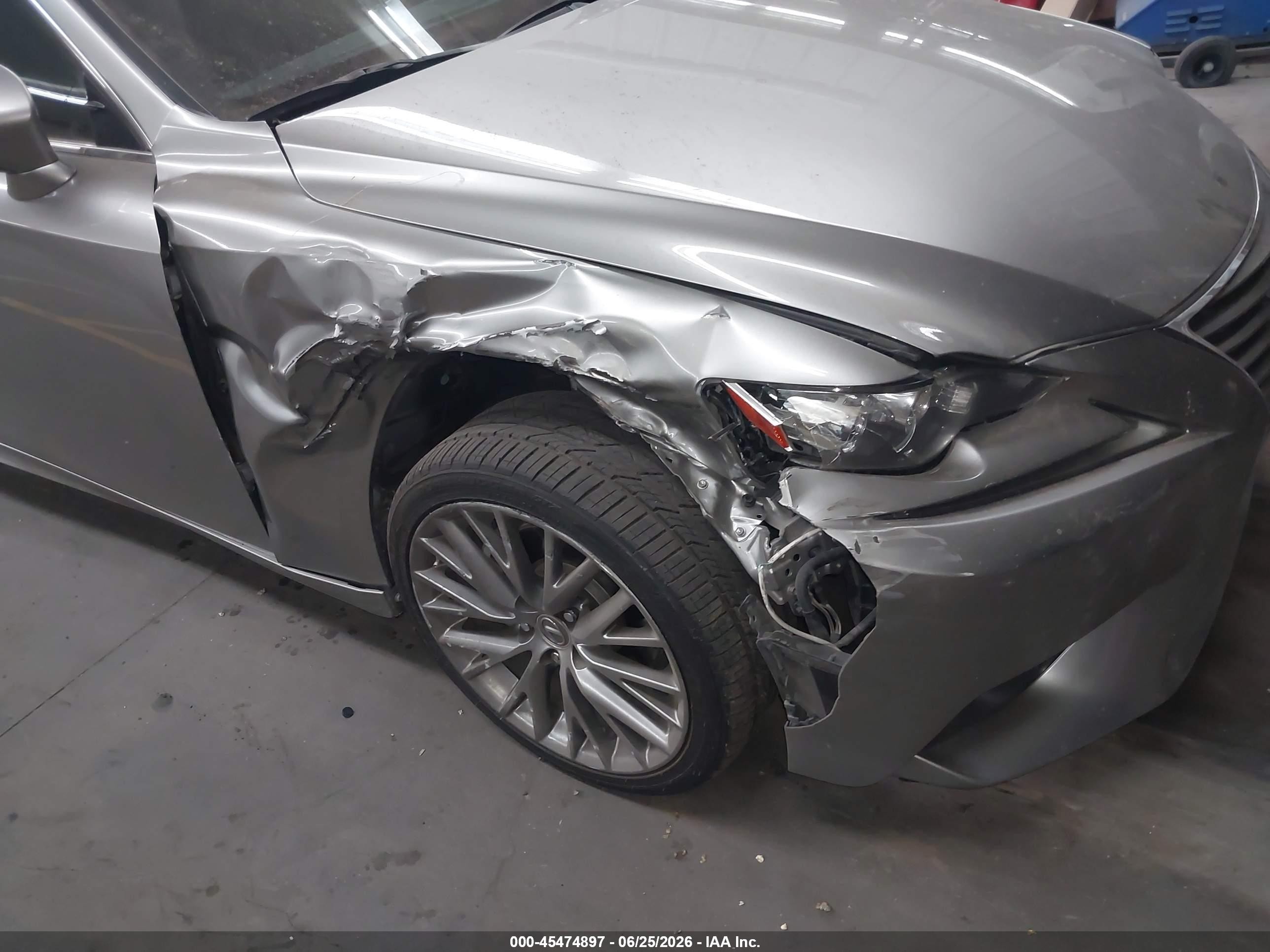2015 Lexus Is 250   Gray vin: JTHBF1D2XF5056773