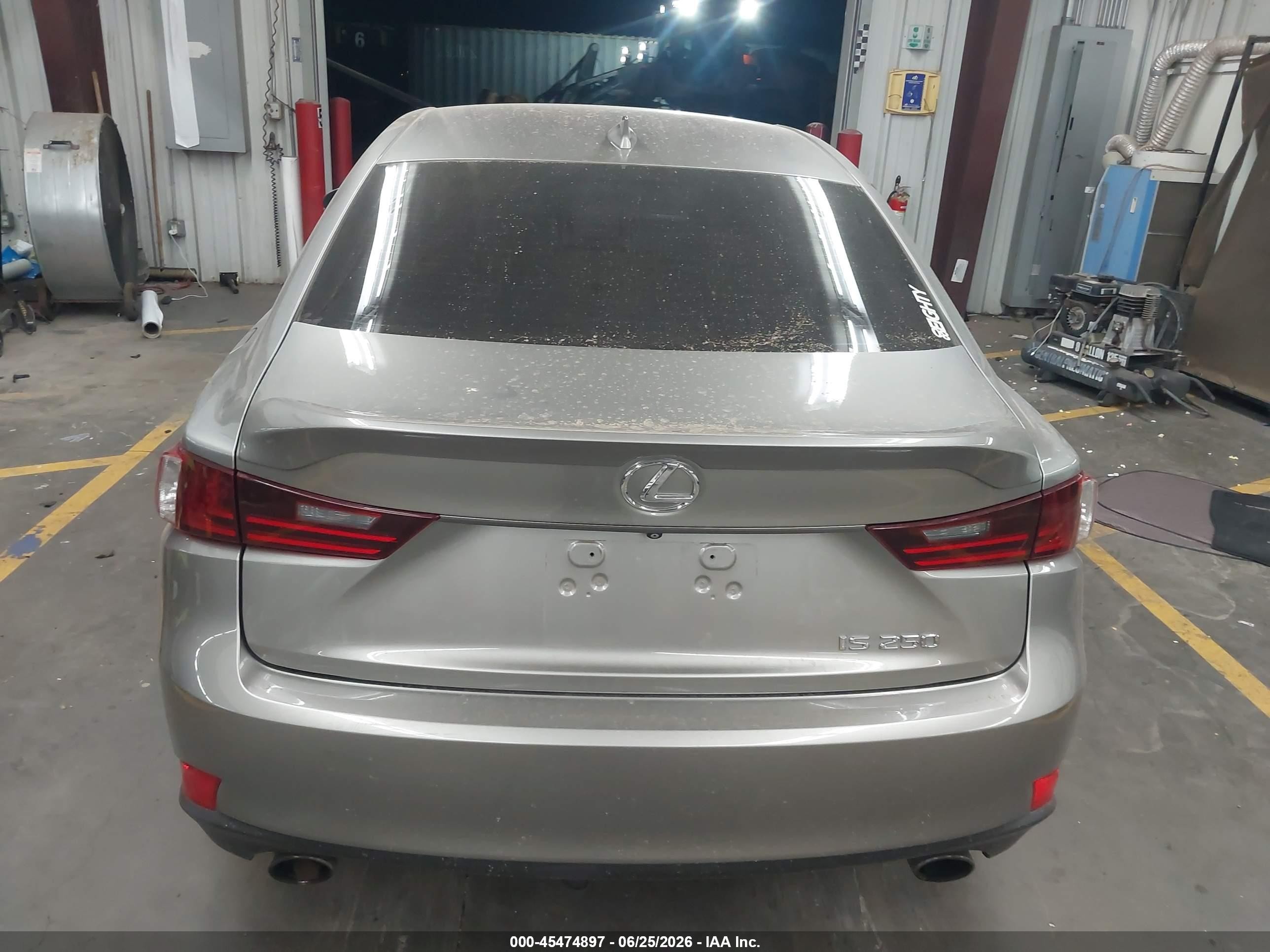 2015 Lexus Is 250   Gray vin: JTHBF1D2XF5056773