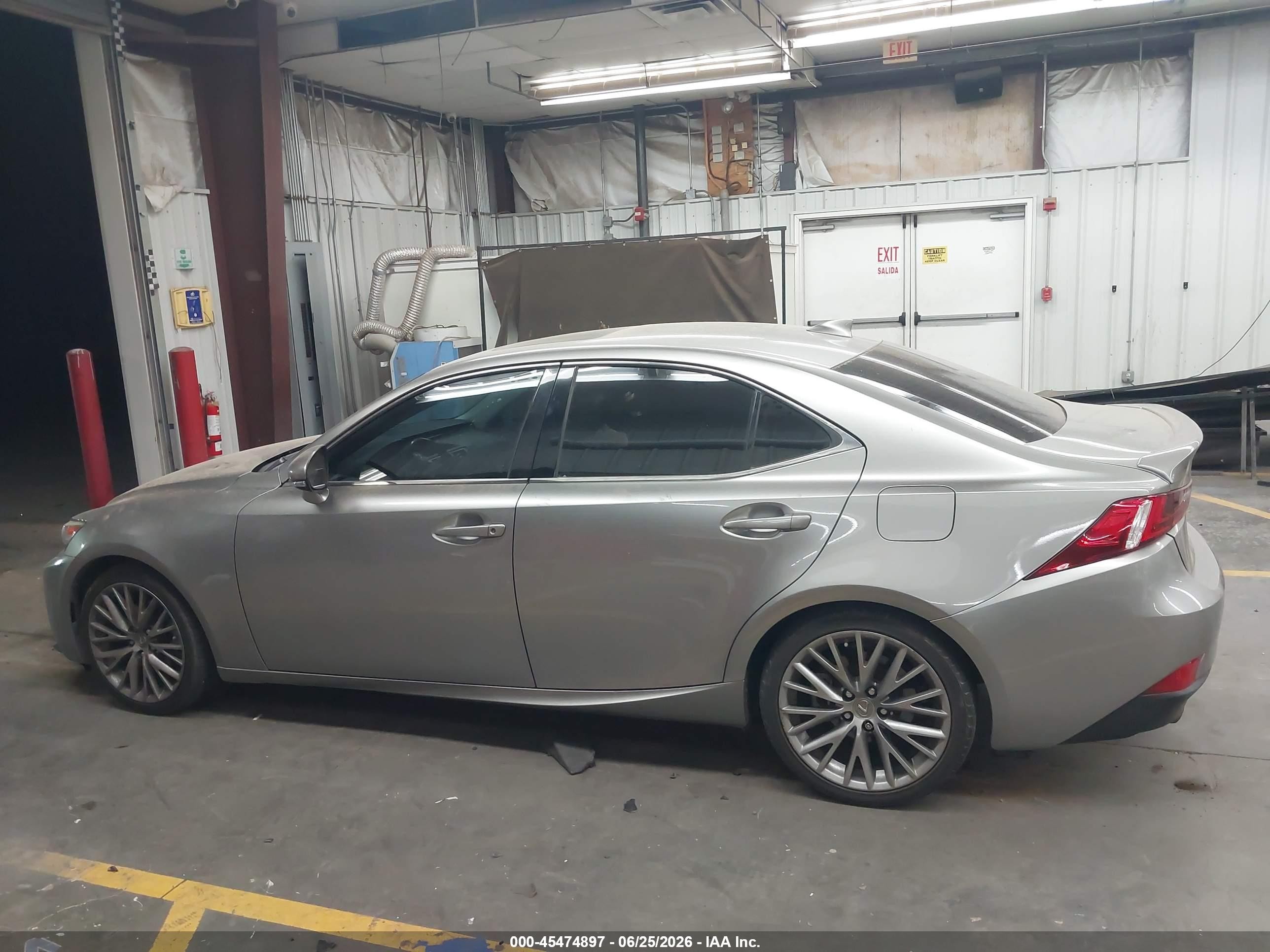 2015 Lexus Is 250   Gray vin: JTHBF1D2XF5056773