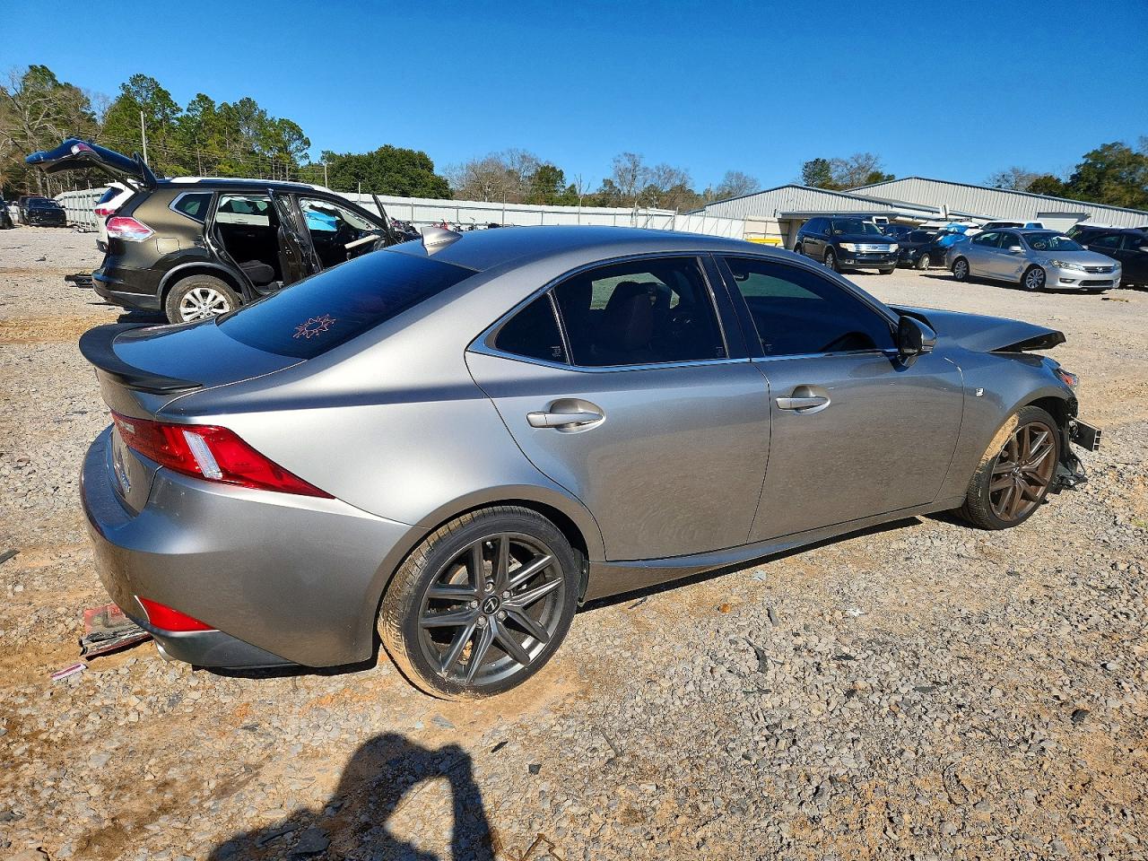 2015 Lexus Is 250 Серый vin: JTHBF1D2XF5061276