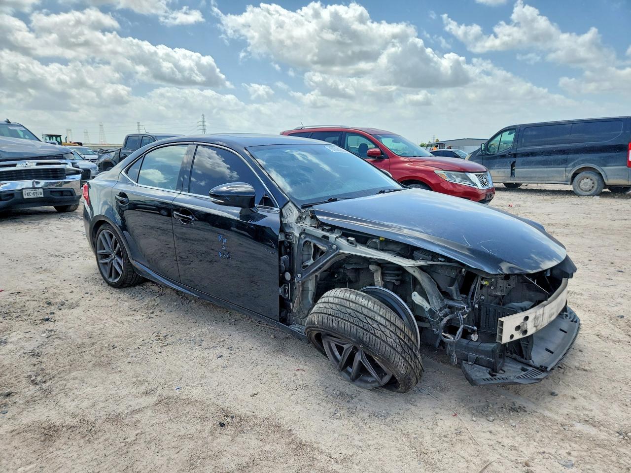 2015 Lexus Is 250 Black vin: JTHBF1D2XF5062668