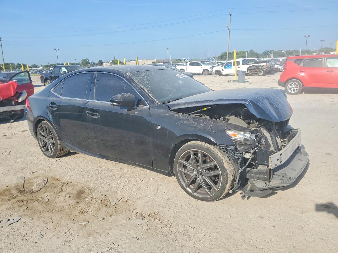 2015 Lexus Is 250 Black vin: JTHBF1D2XF5071368