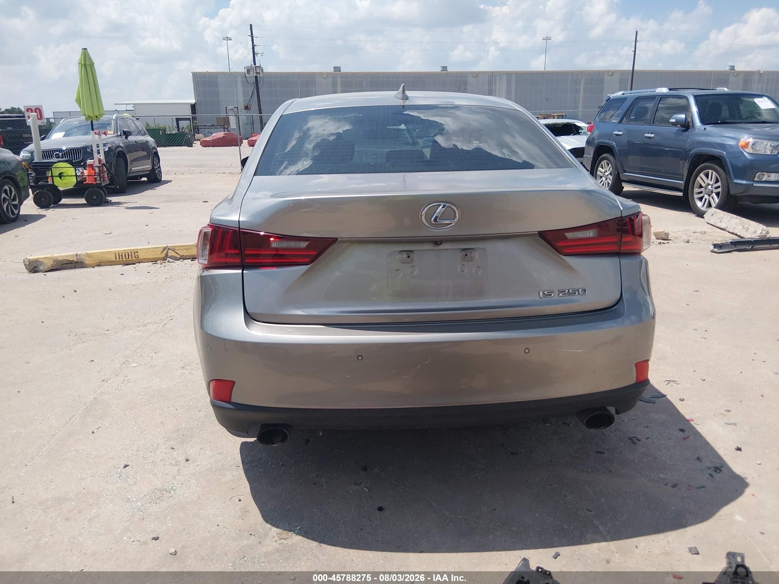2015 Lexus Is 250 Gray vin: JTHBF1D2XF5076439