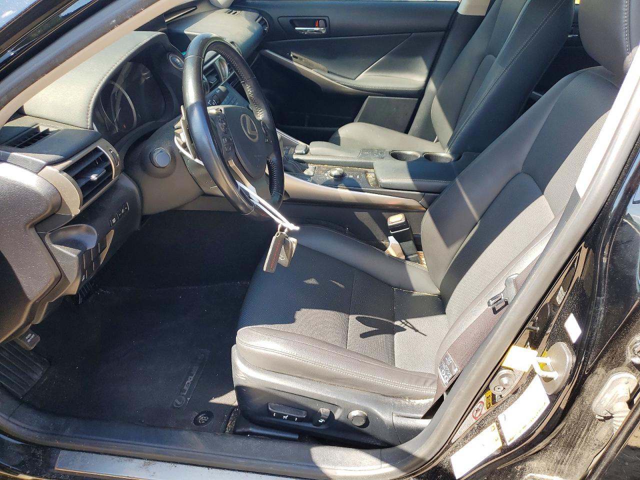 2015 Lexus Is 250 Black vin: JTHBF1D2XF5077090