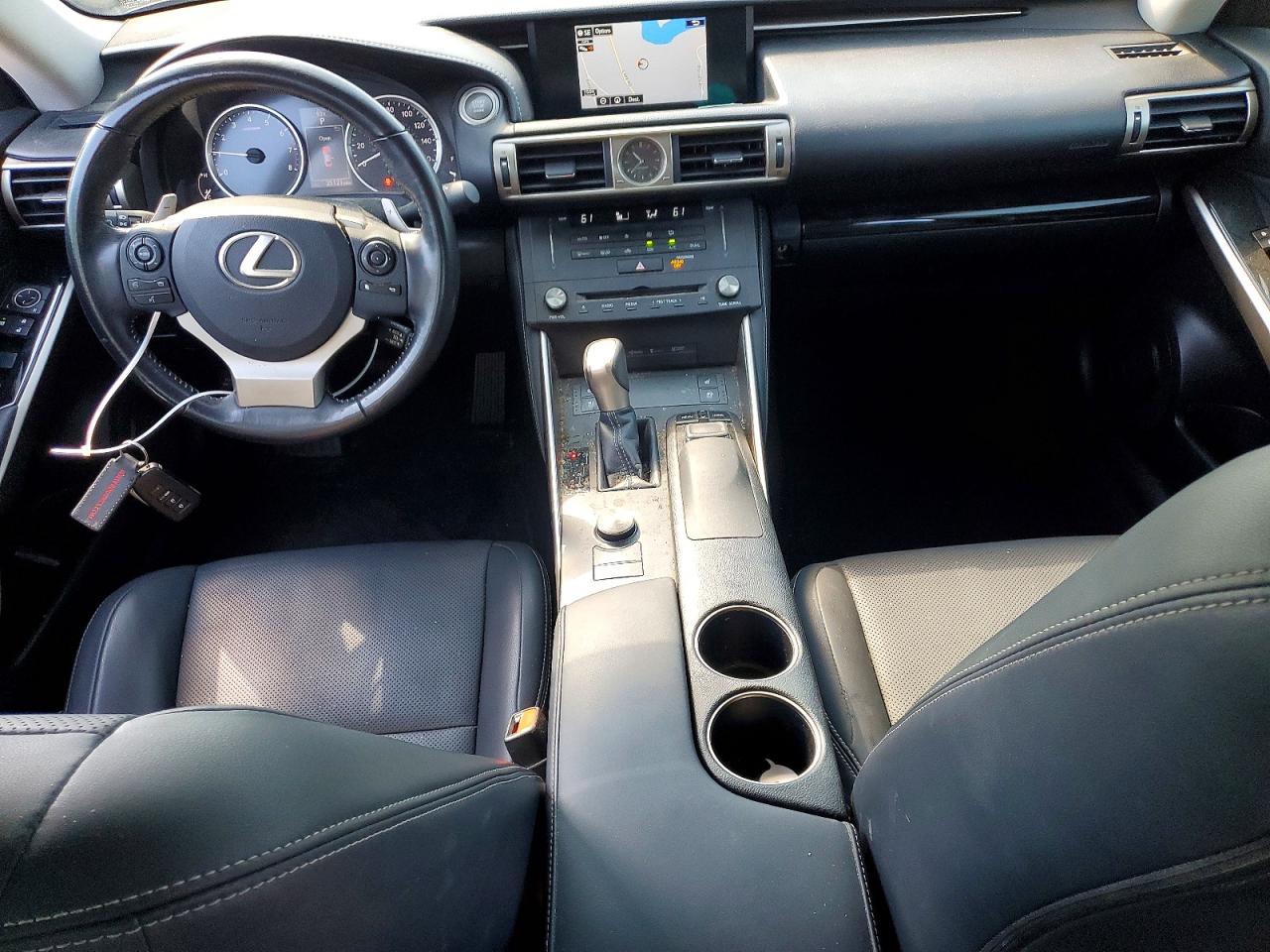 2015 Lexus Is 250 Black vin: JTHBF1D2XF5077090