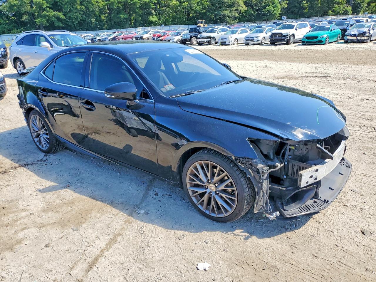2015 Lexus Is 250 Black vin: JTHBF1D2XF5077090