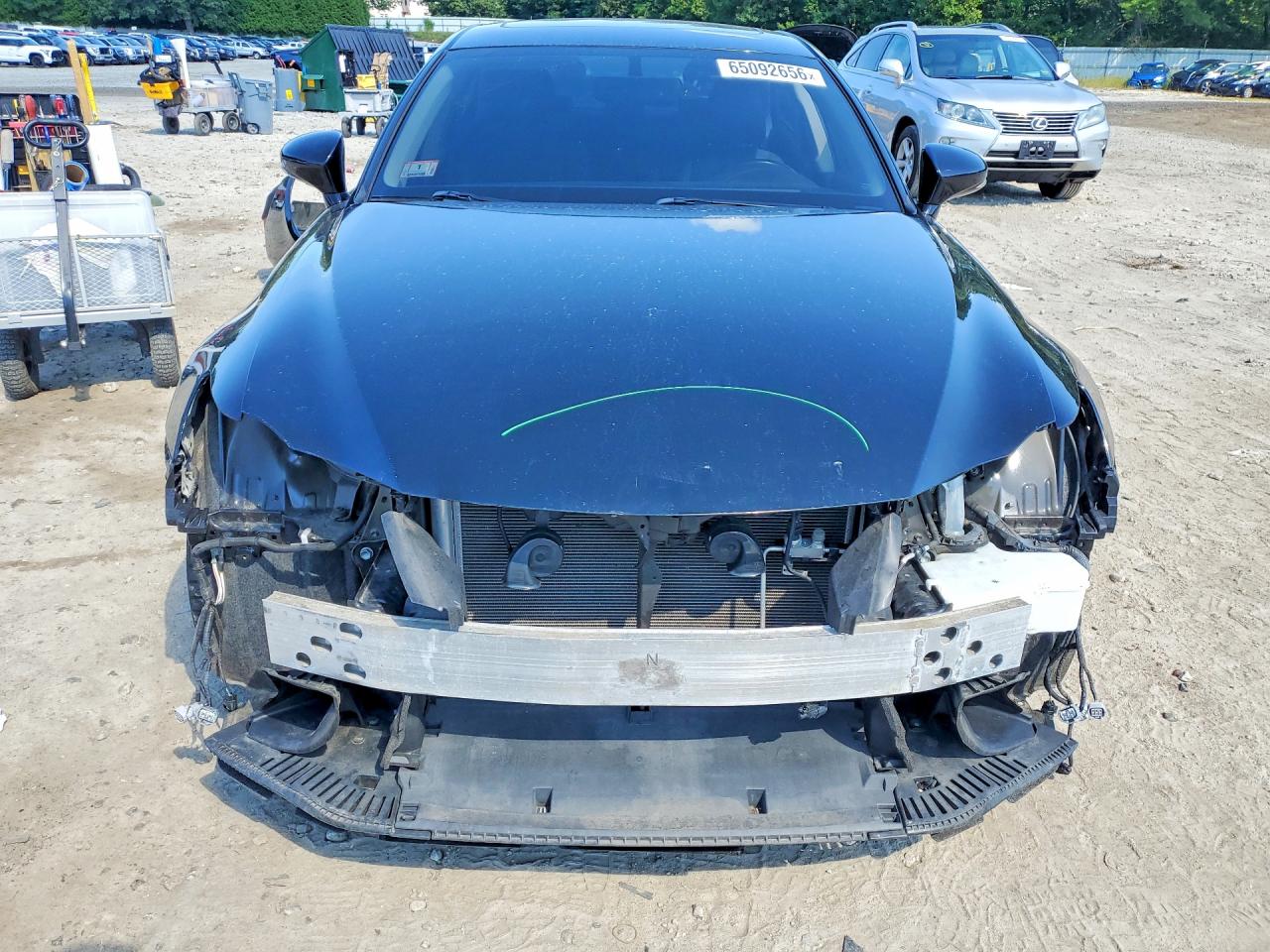 2015 Lexus Is 250 Black vin: JTHBF1D2XF5077090