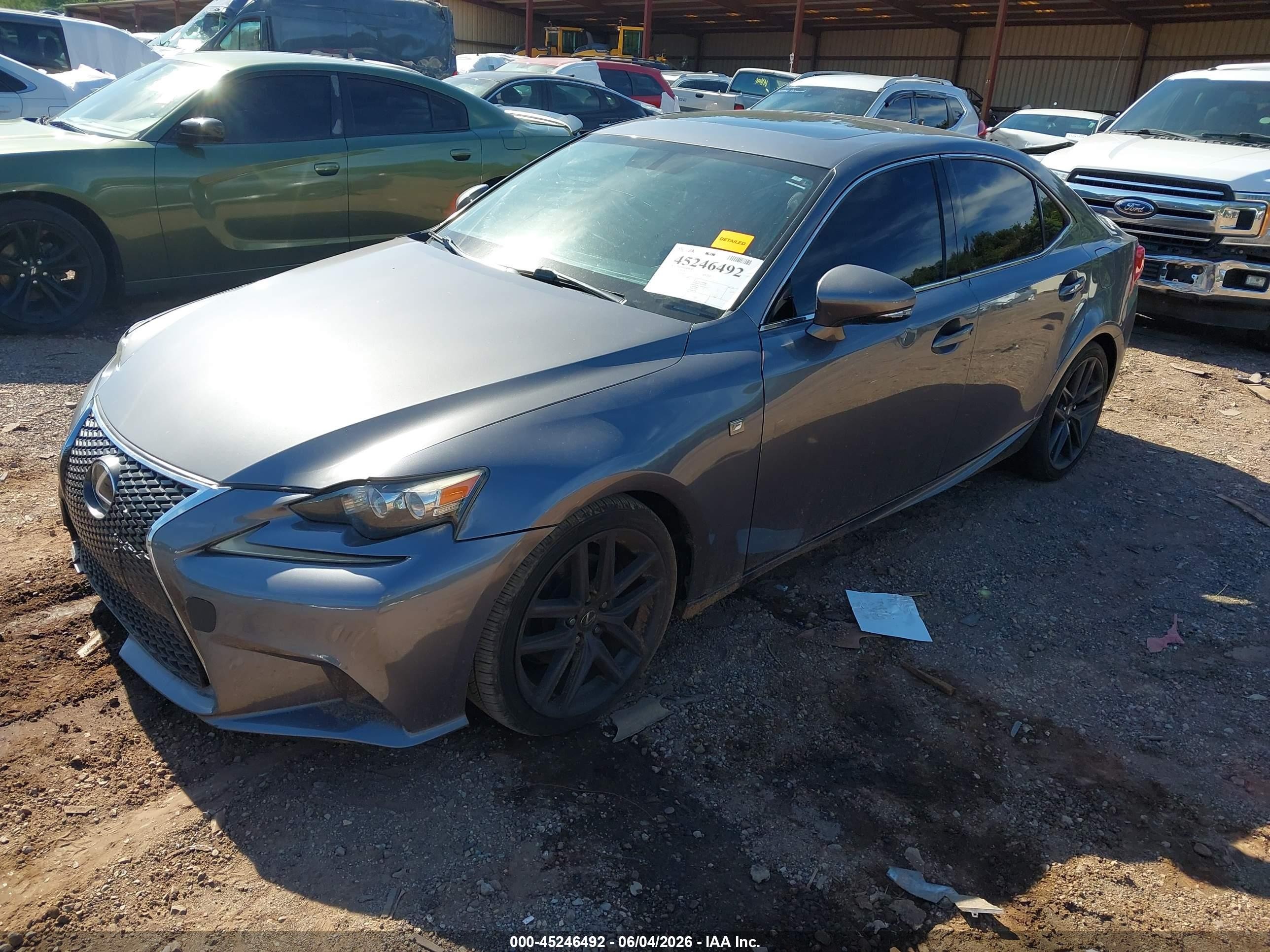 2015 Lexus Is 250   Black vin: JTHBF1D2XF5081849