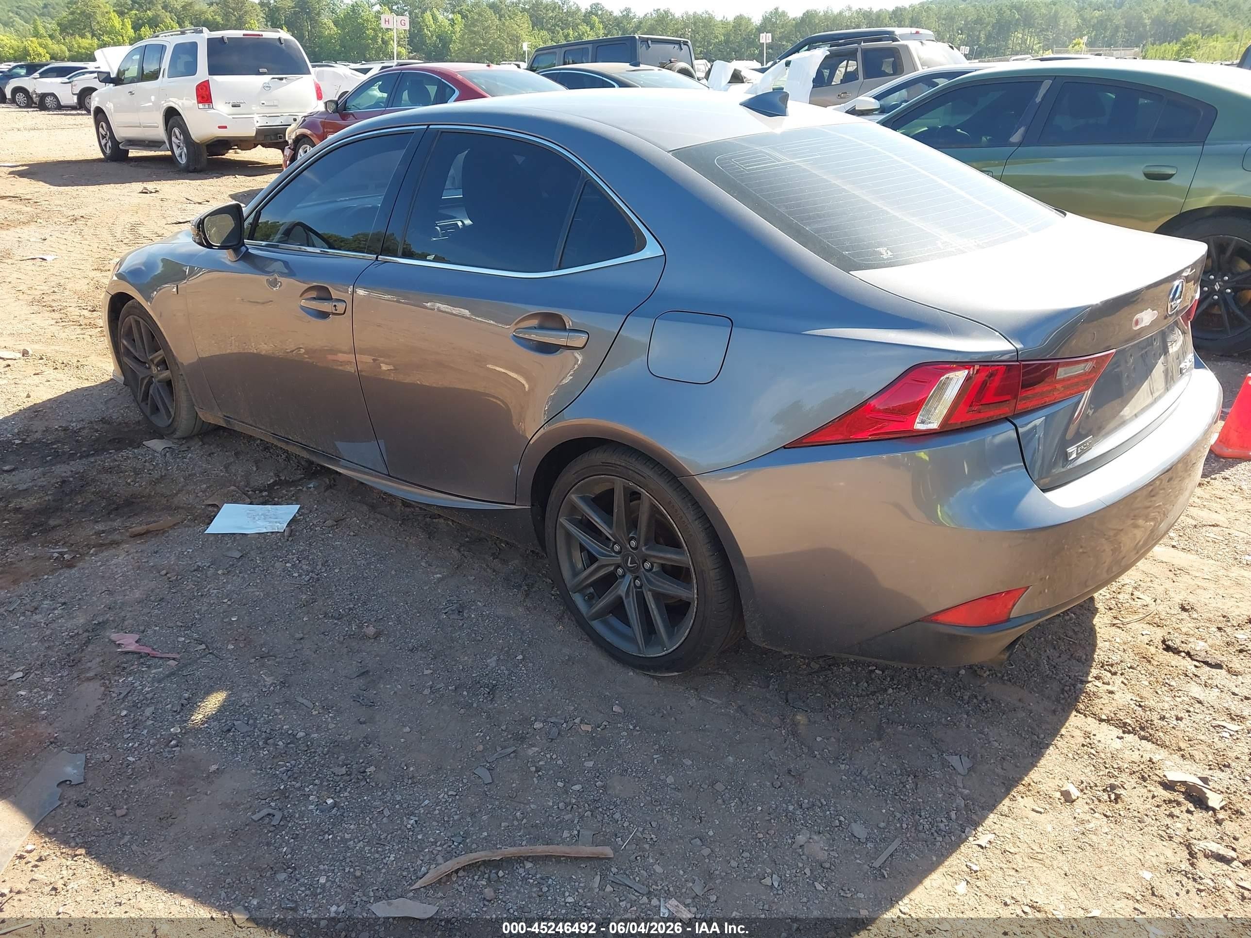 2015 Lexus Is 250   Black vin: JTHBF1D2XF5081849