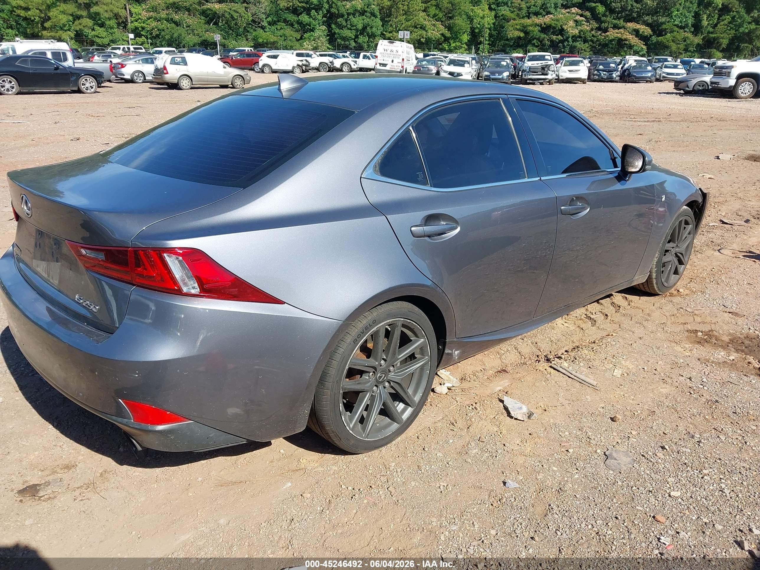 2015 Lexus Is 250   Black vin: JTHBF1D2XF5081849