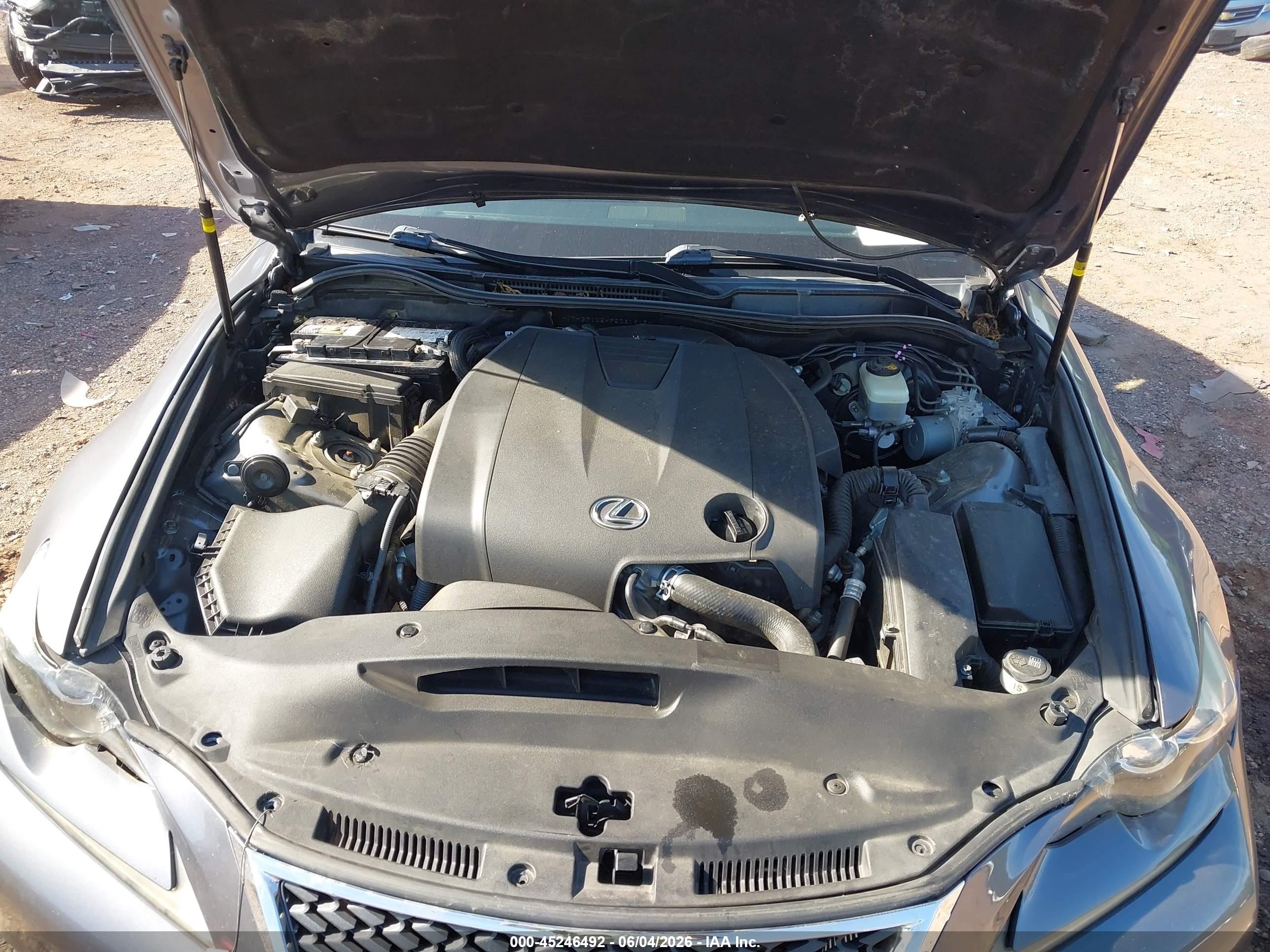 2015 Lexus Is 250   Black vin: JTHBF1D2XF5081849