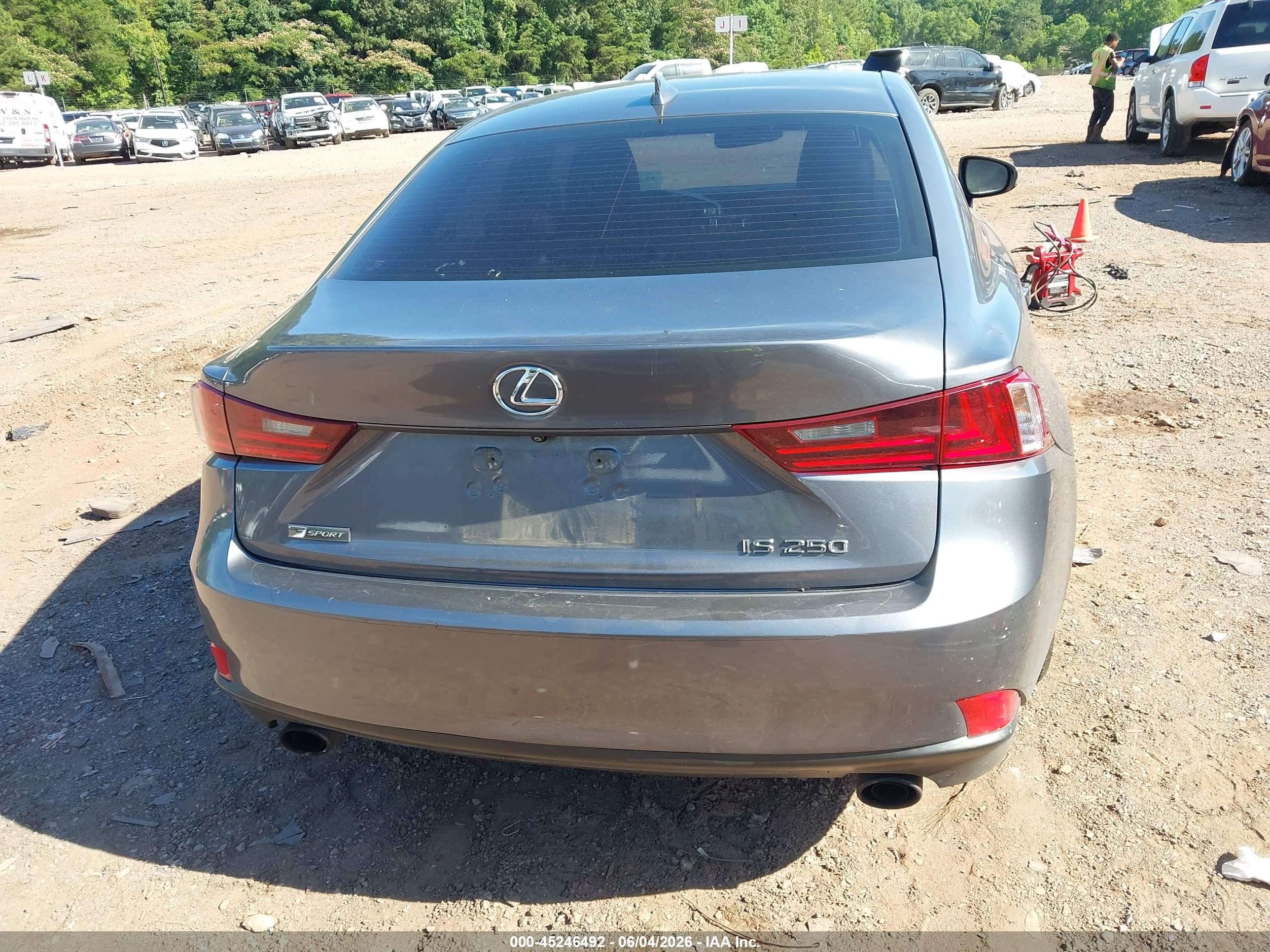 2015 Lexus Is 250   Black vin: JTHBF1D2XF5081849