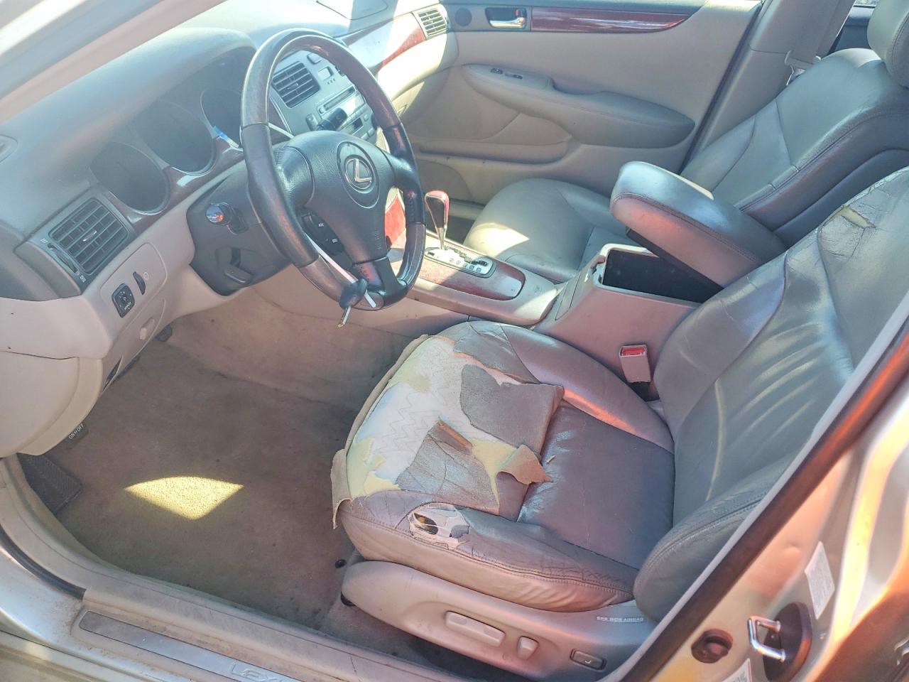 2002 Lexus Es 300 Base Silver vin: JTHBF30G020048122