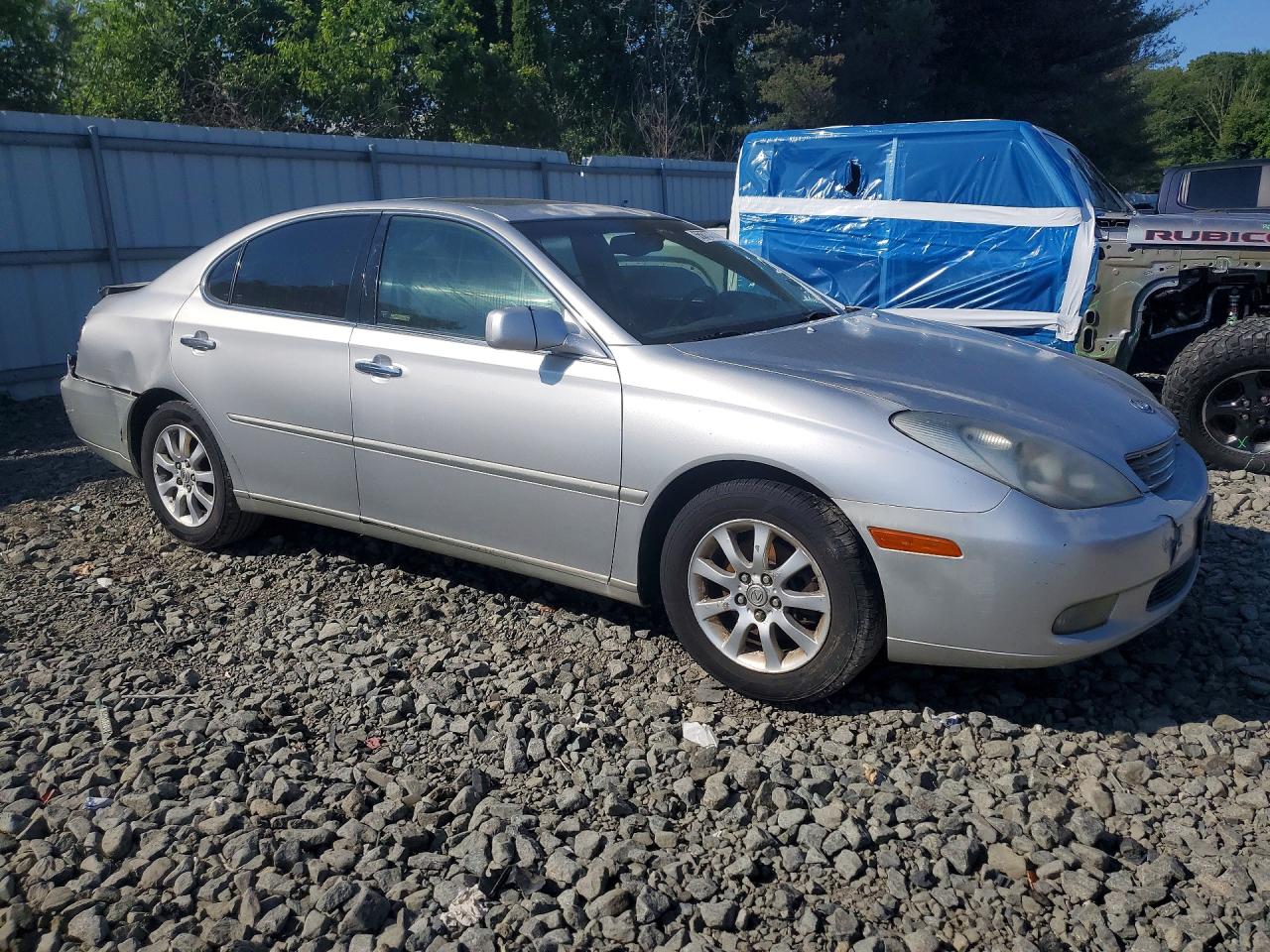 2002 Lexus Es 300 Base Silver vin: JTHBF30G020048122