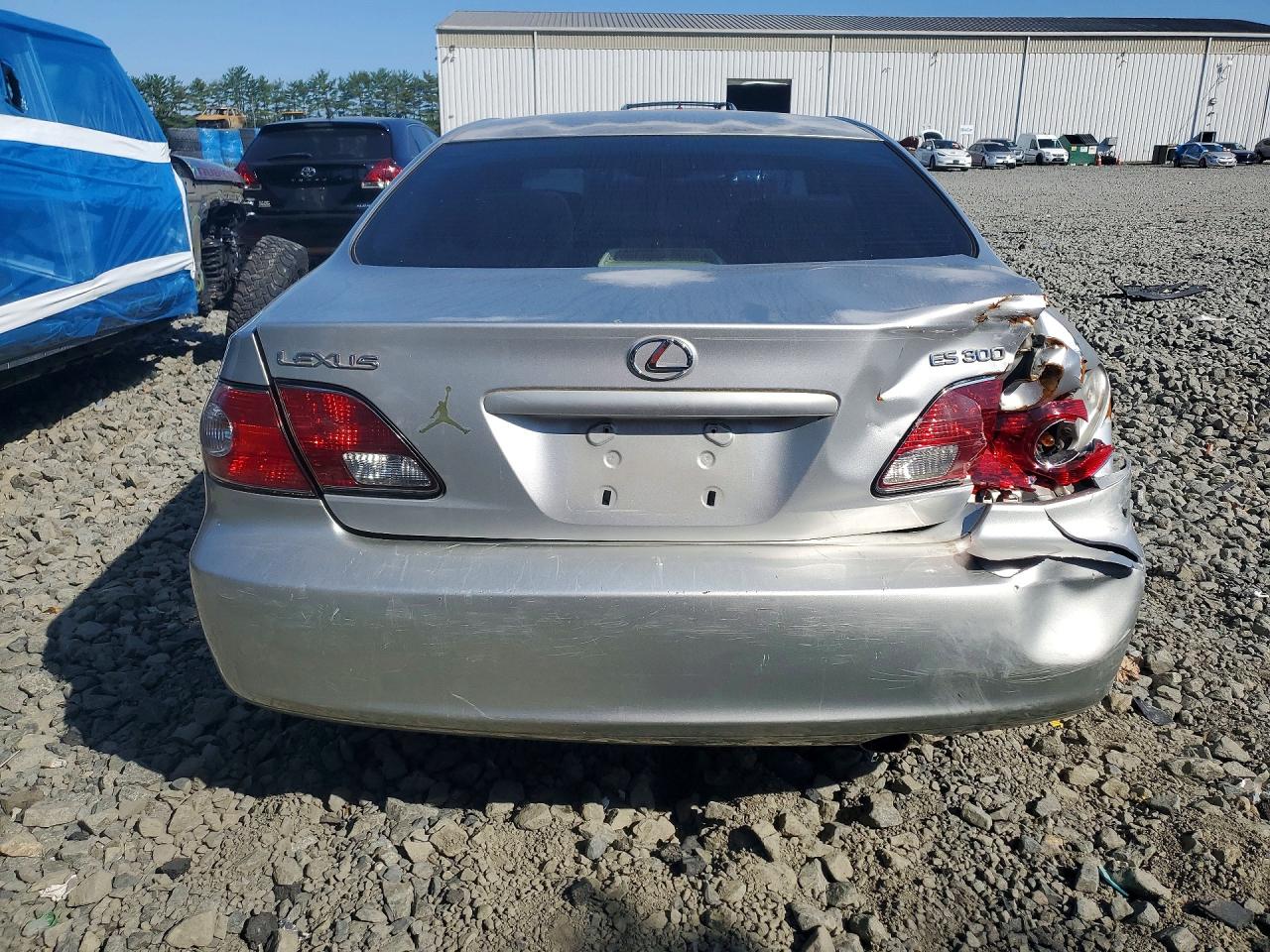 2002 Lexus Es 300 Base Silver vin: JTHBF30G020048122